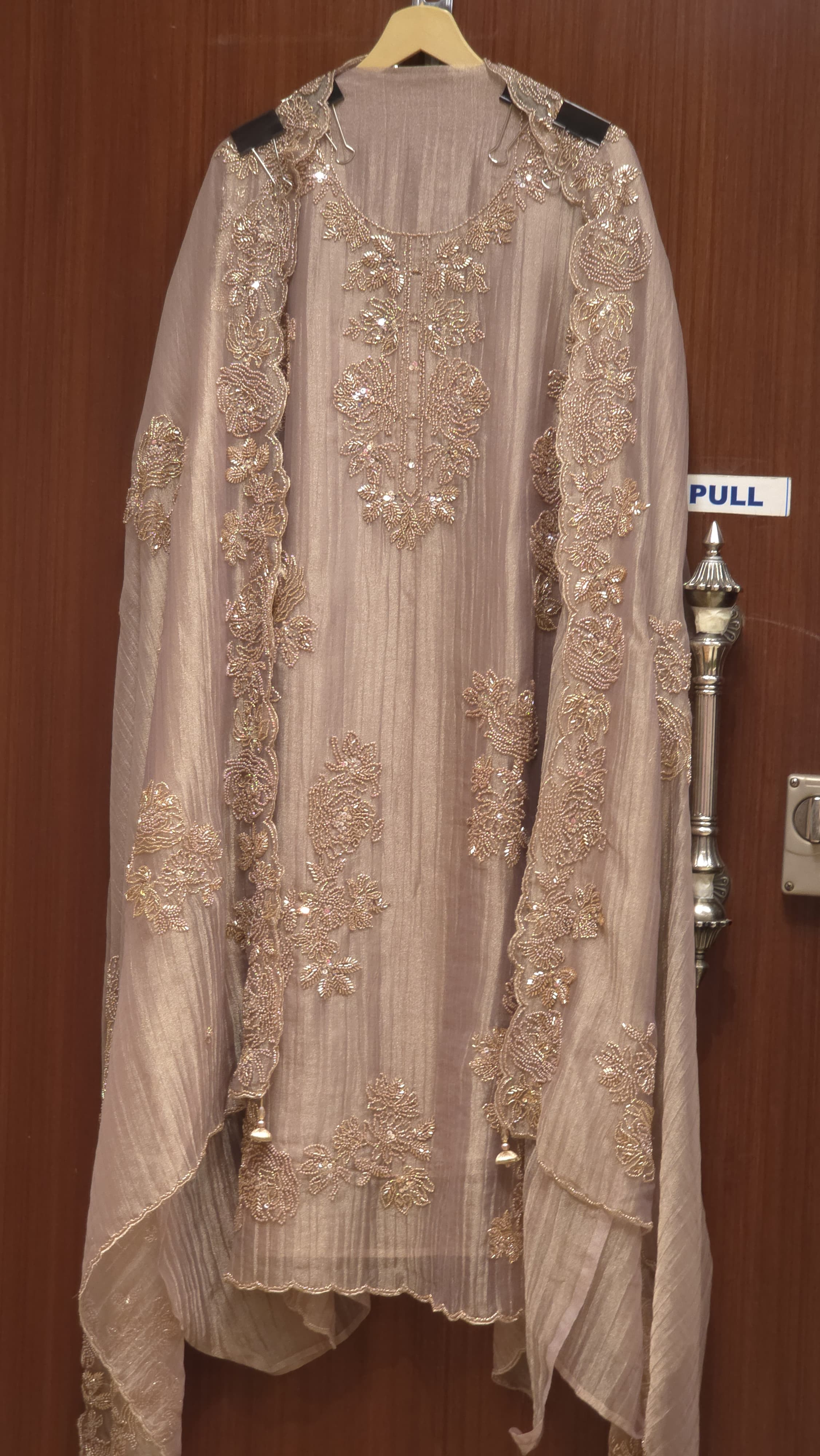 Luxury Crushed Tissue Designer Suit 4.O