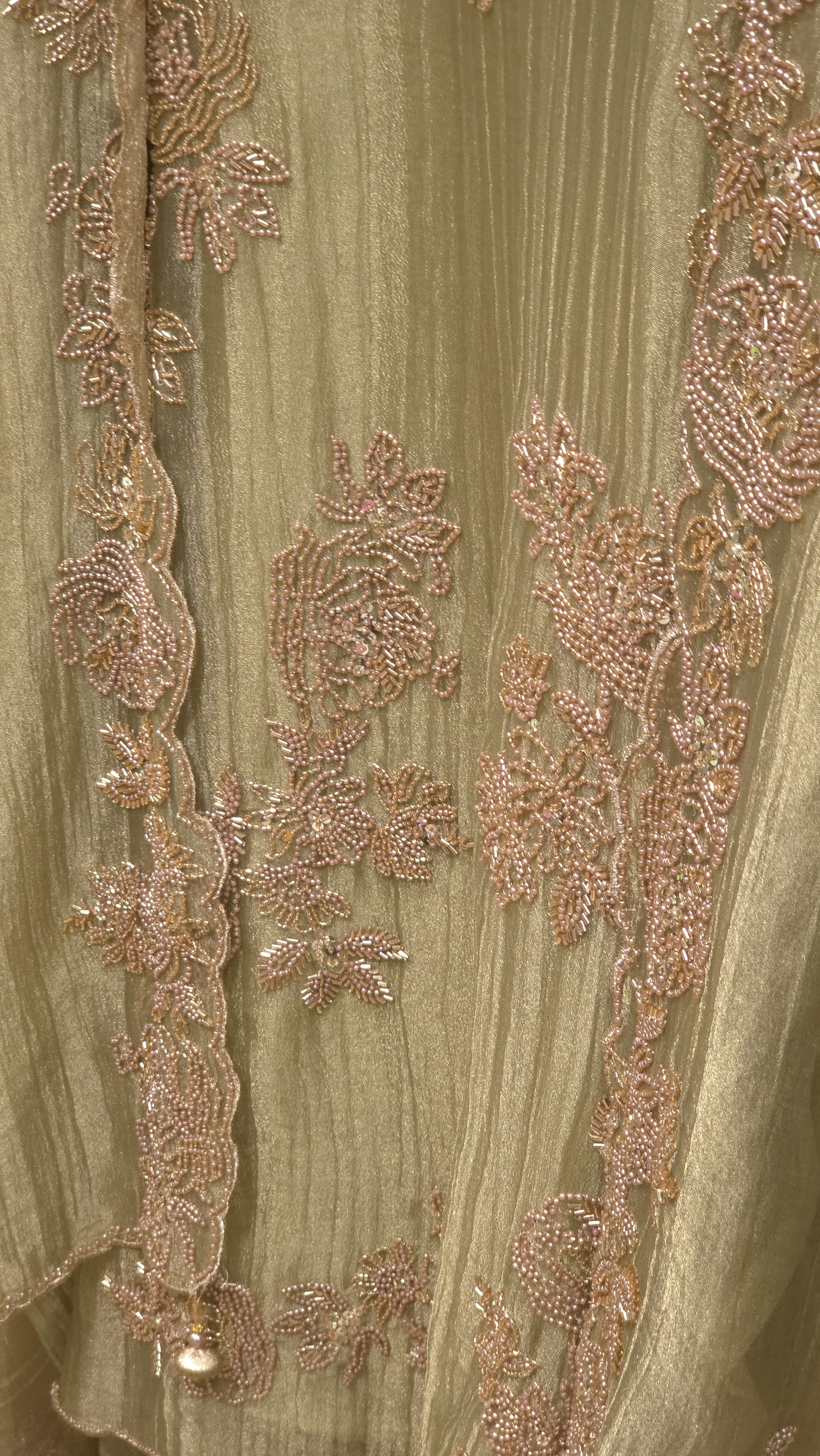 Luxury Crushed Tissue Designer Suit 4.O