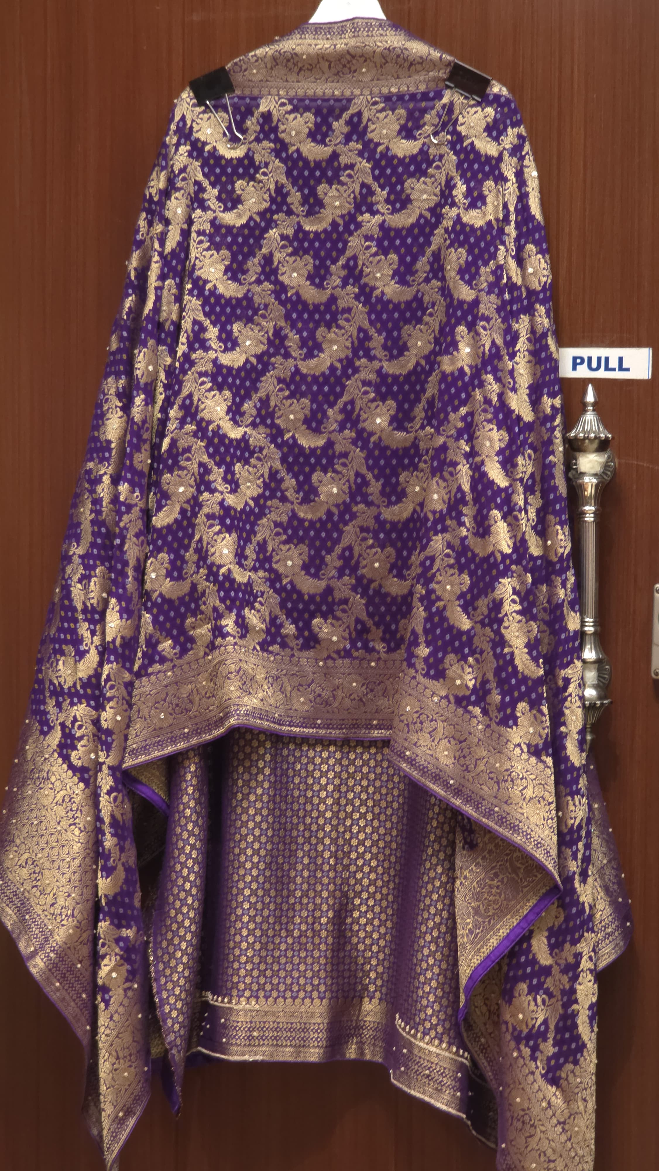 Banarasi Georgette Khaddi Suit -Rare, powerful & profoundly luxurious
