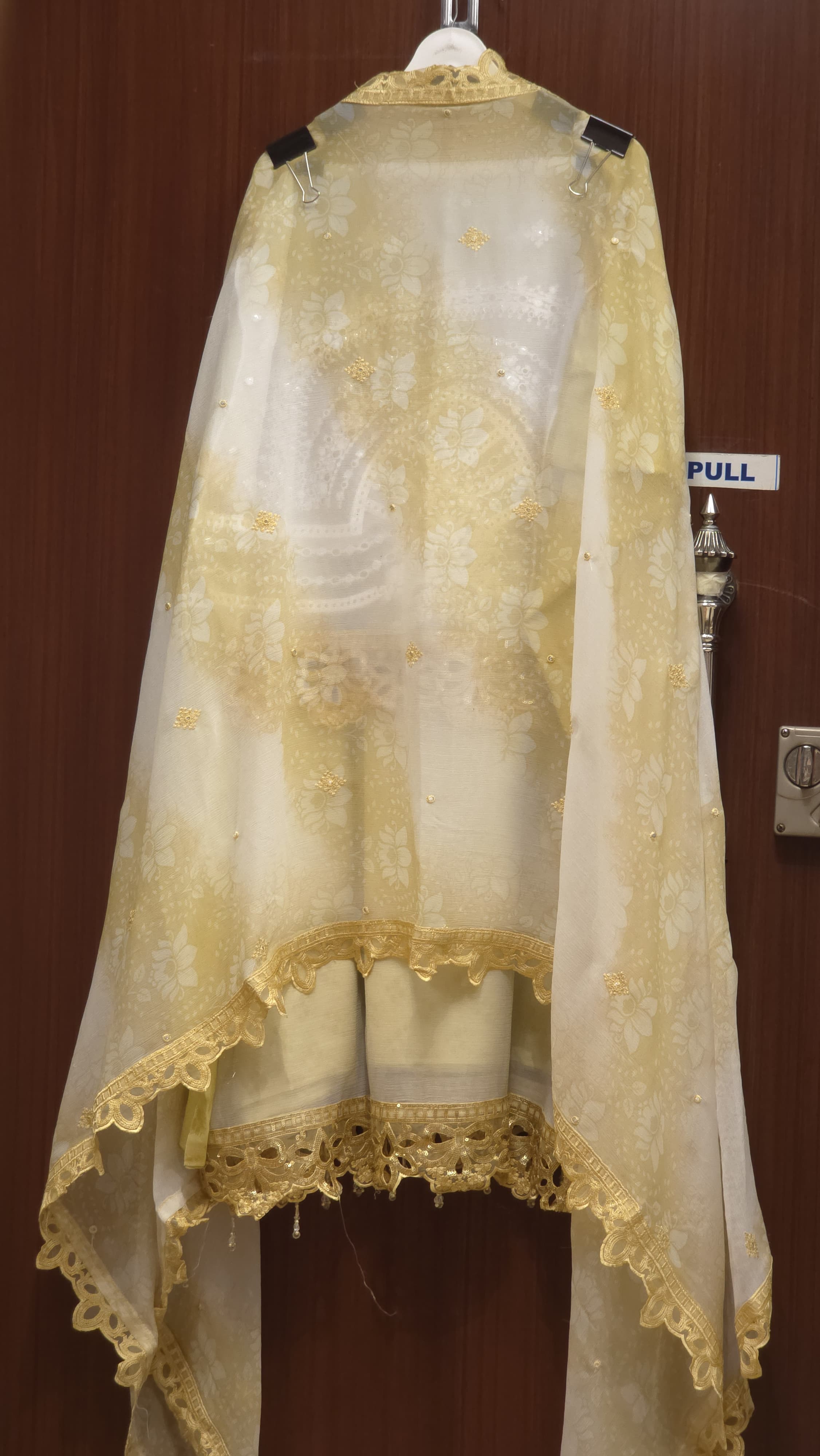 Pakistani Pure Chiffon Suit 4.O-Cutwork,Patchwork