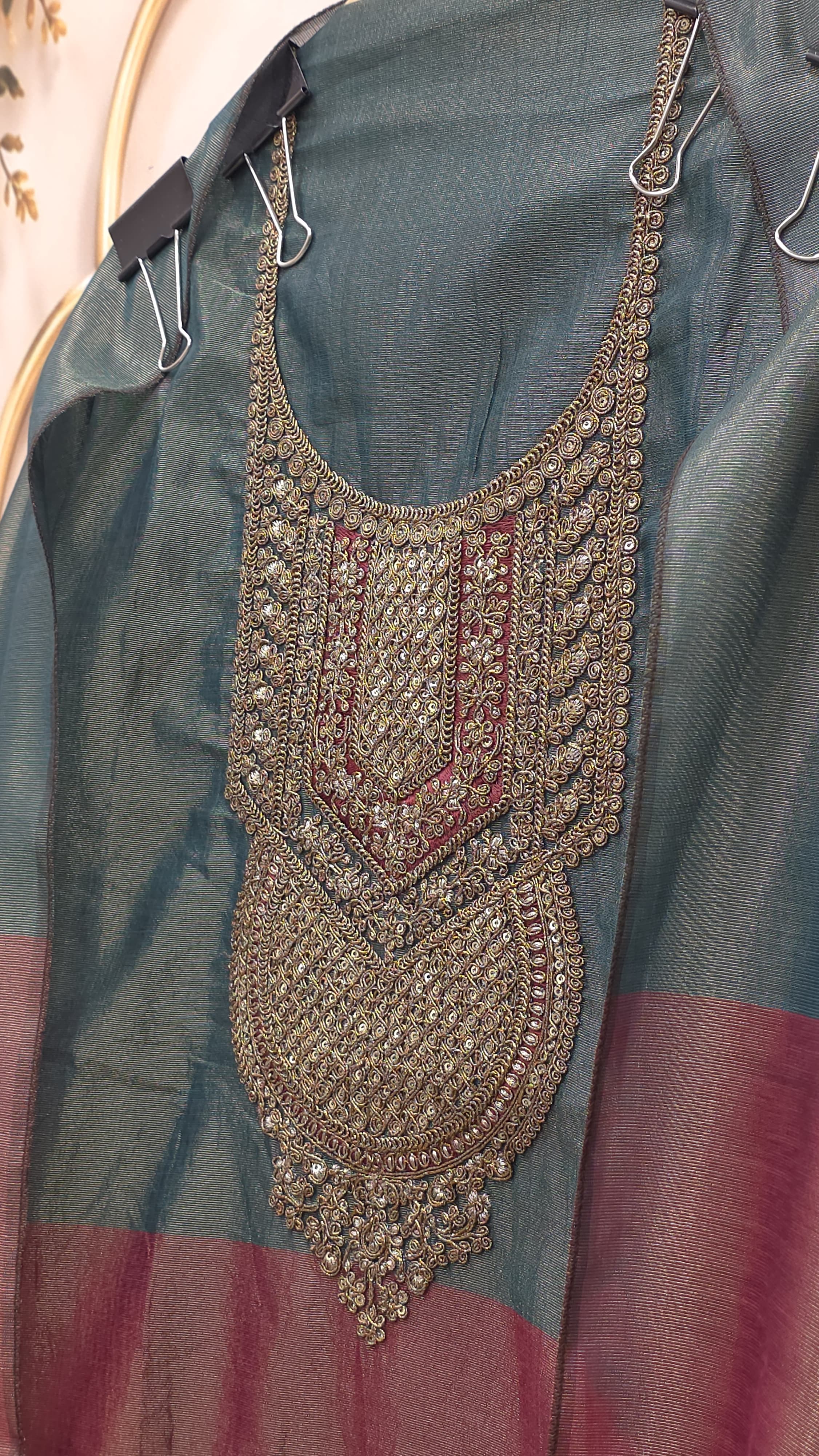 Banarasi Heritage Weave Designer Suit