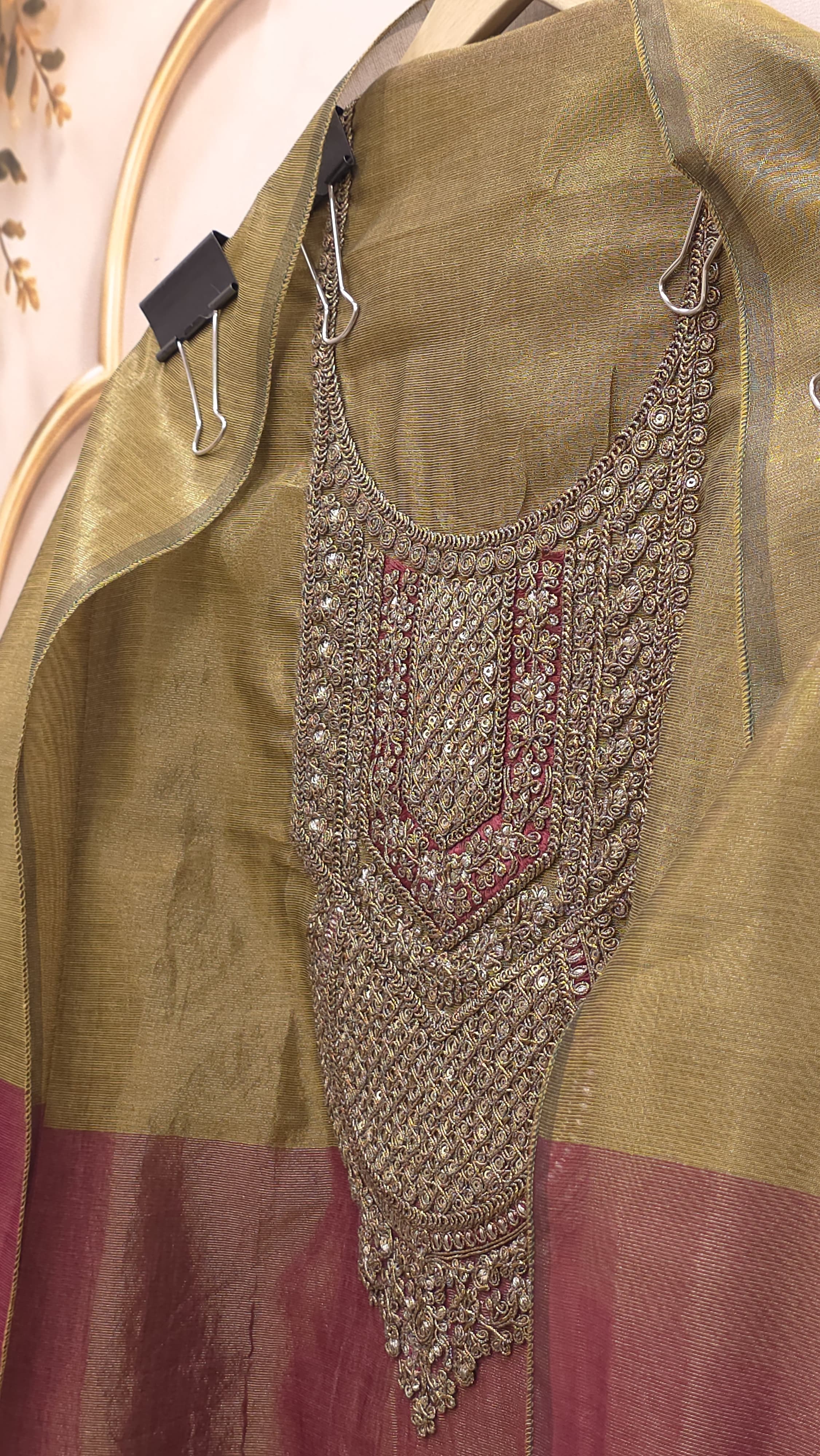 Banarasi Heritage Weave Designer Suit