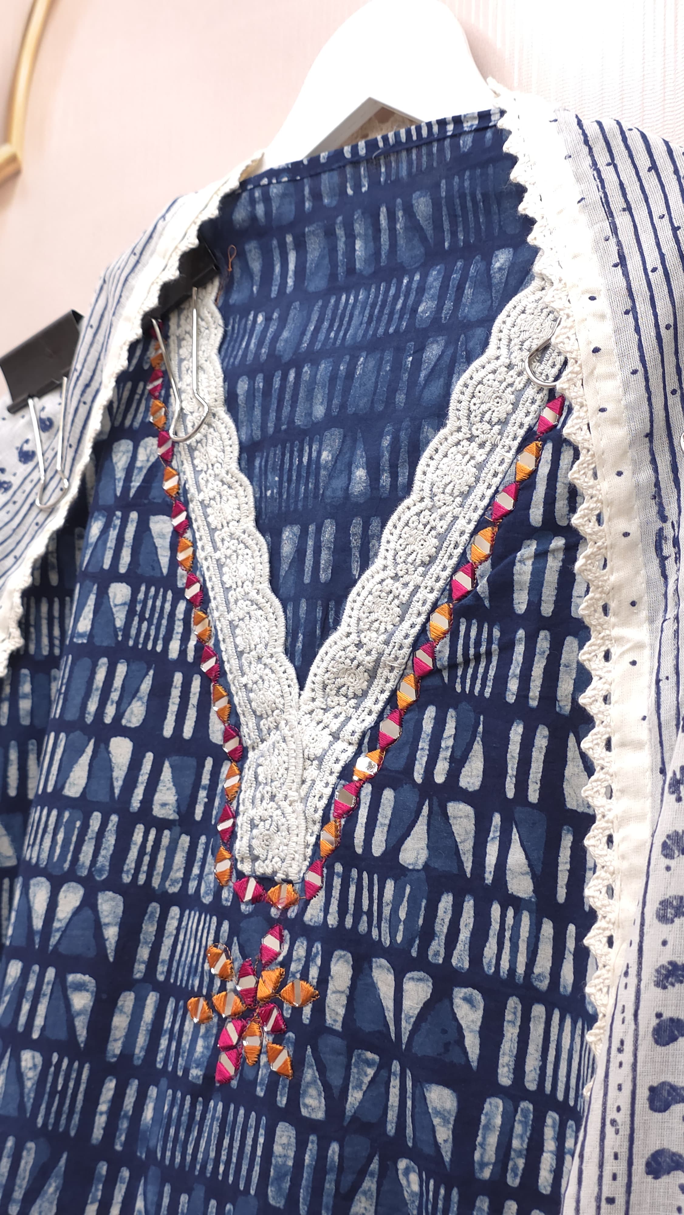Jaipur's Famous Rapid-Indigo Handblock Suits