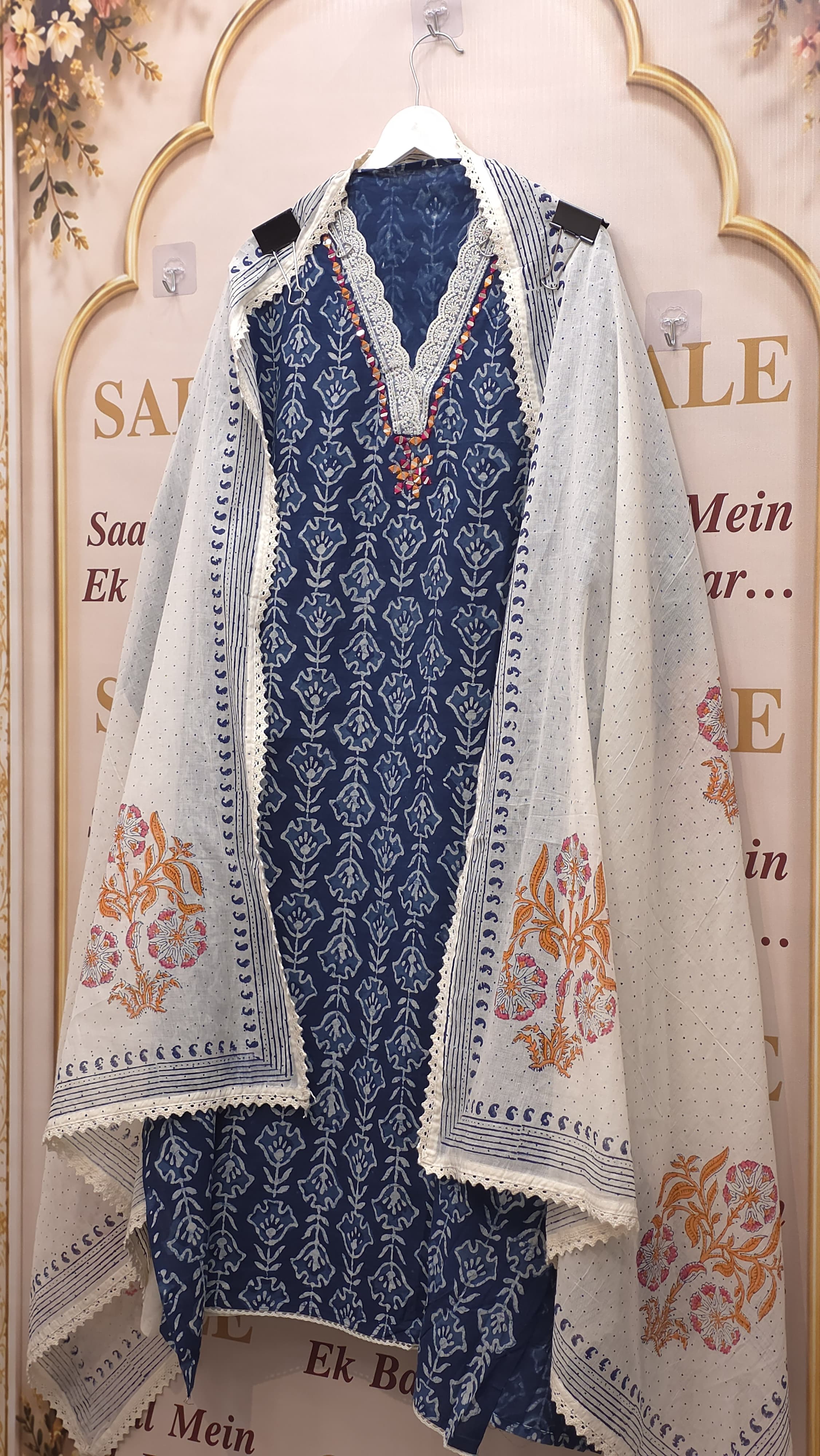 Jaipur's Famous Rapid-Indigo Handblock Suits