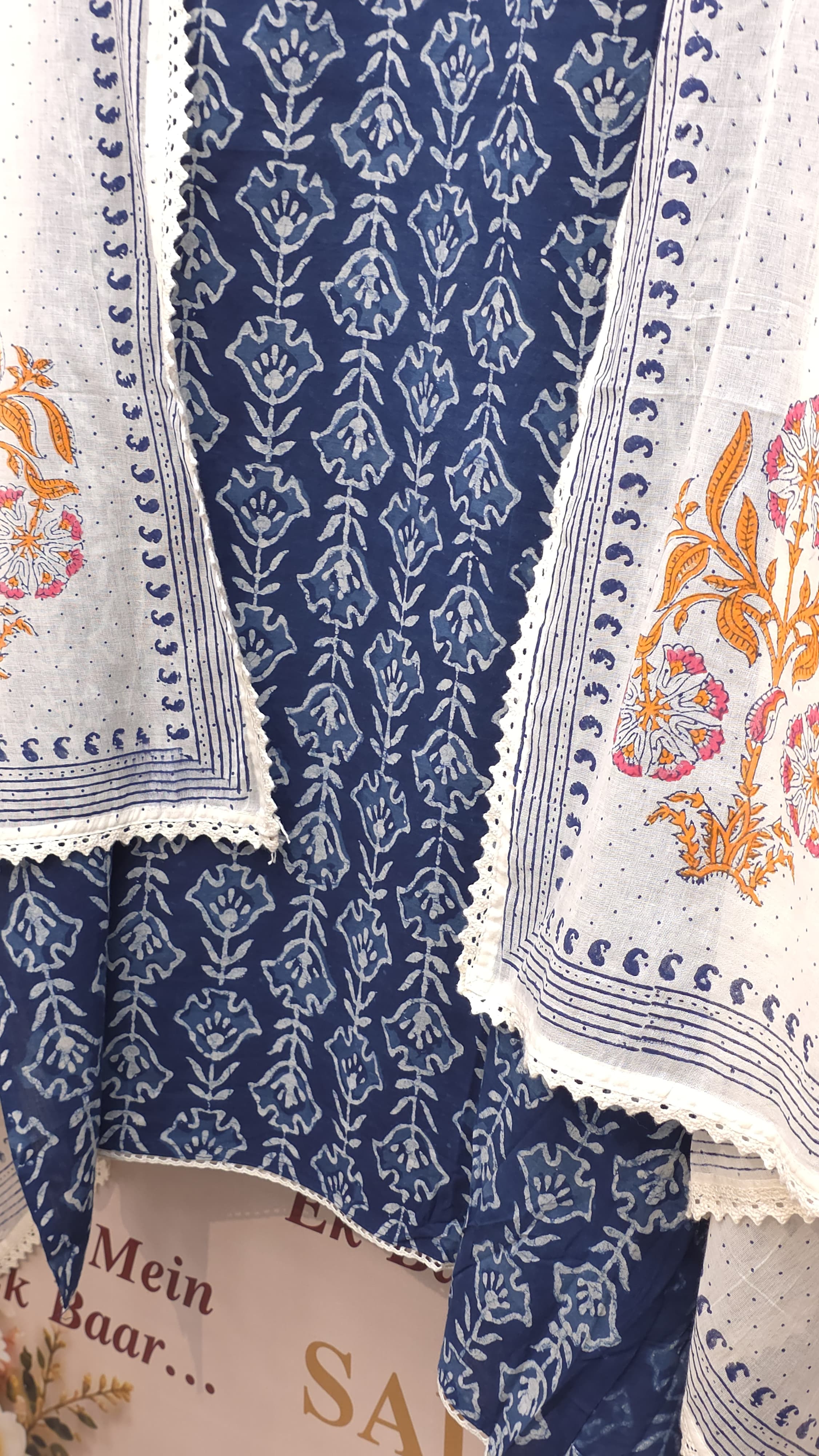 Jaipur's Famous Rapid-Indigo Handblock Suits