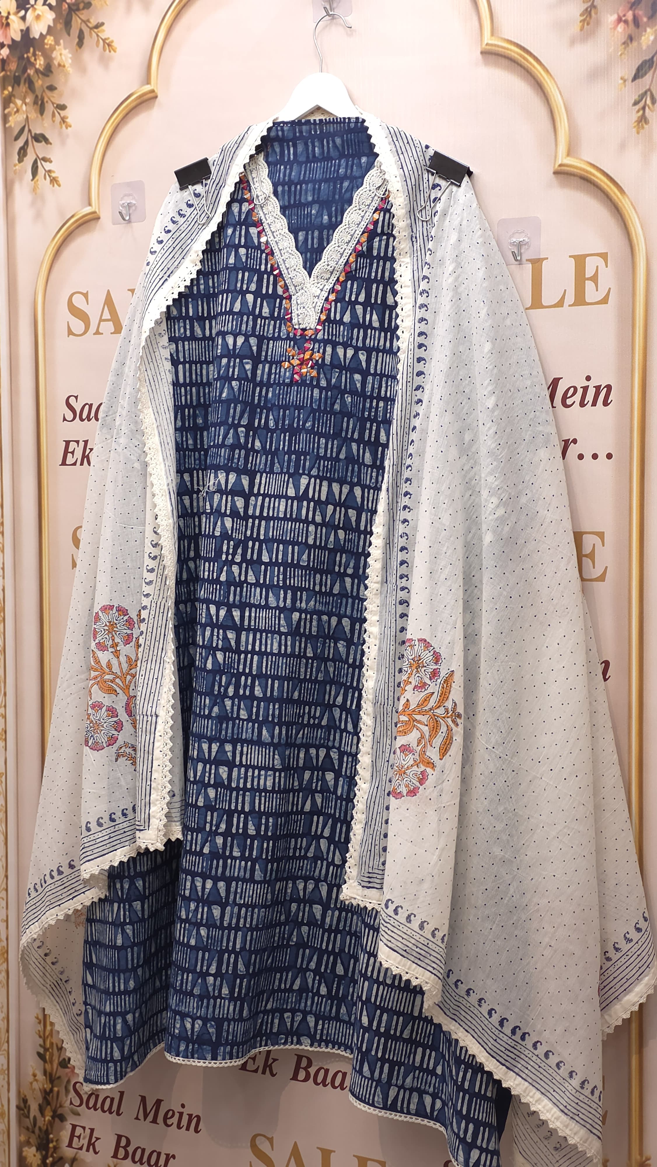 Jaipur's Famous Rapid-Indigo Handblock Suits