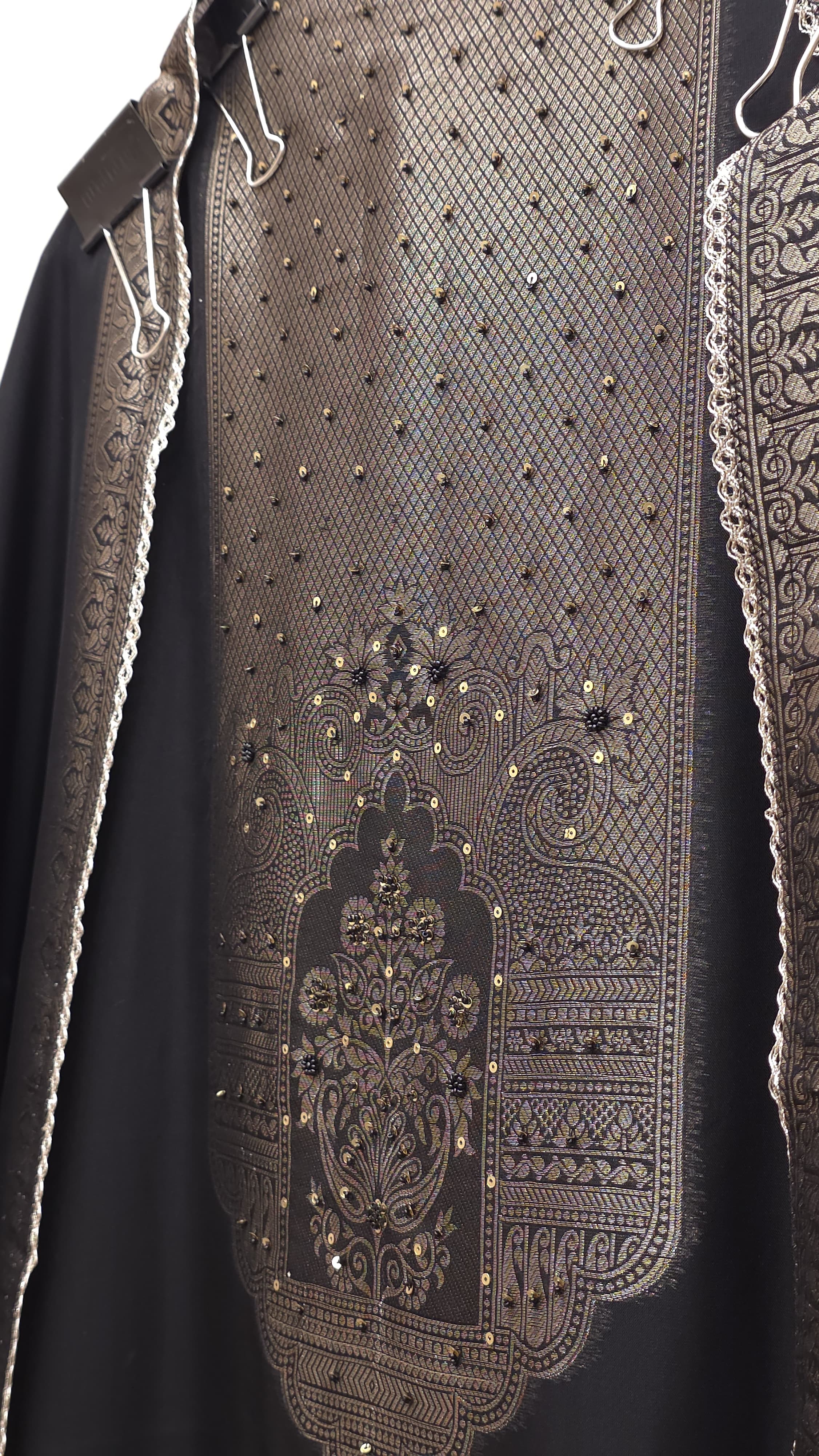 Black Kanjivaram Silk Suit
