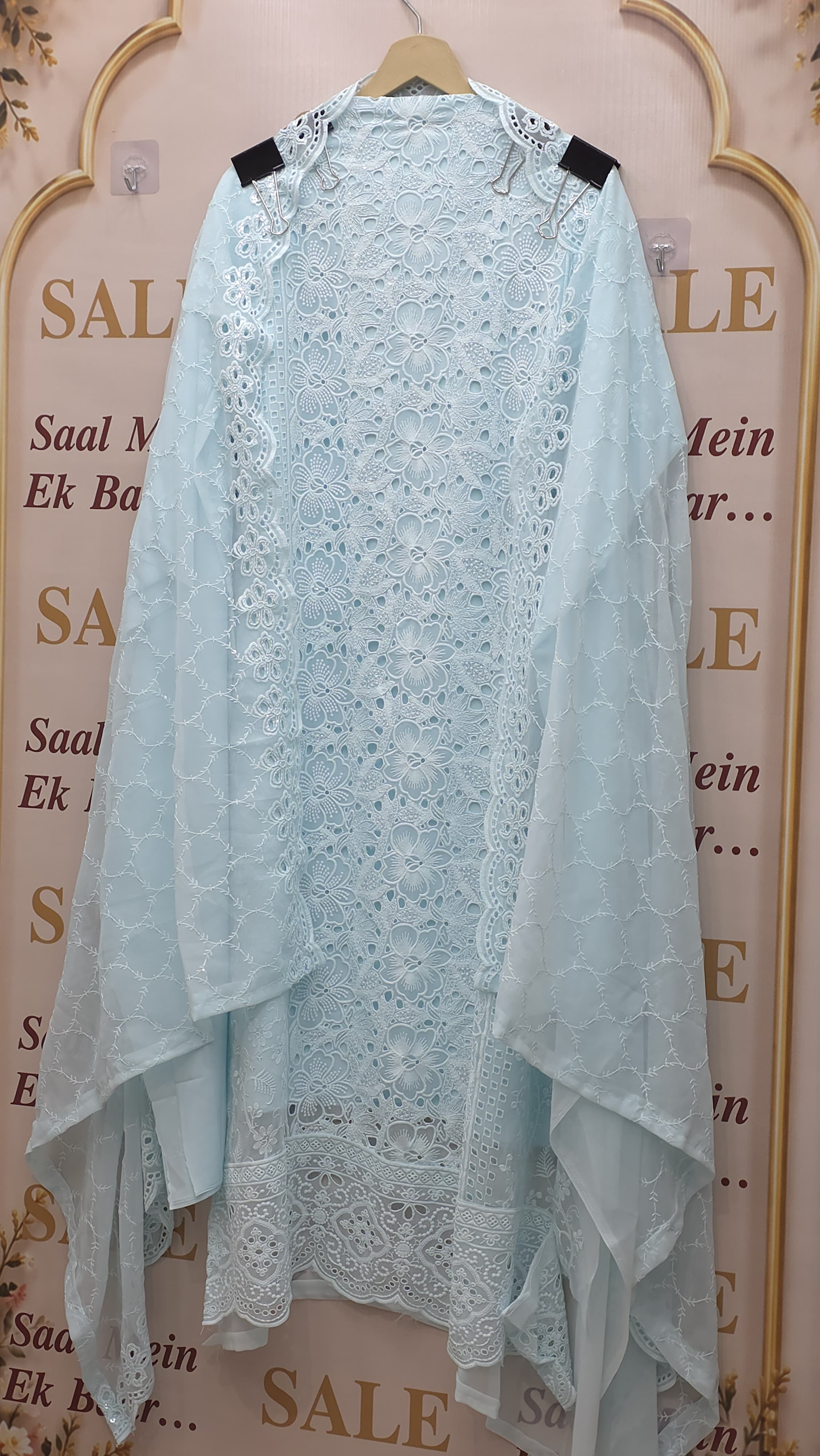Shifli Embroidered Georgette Suit