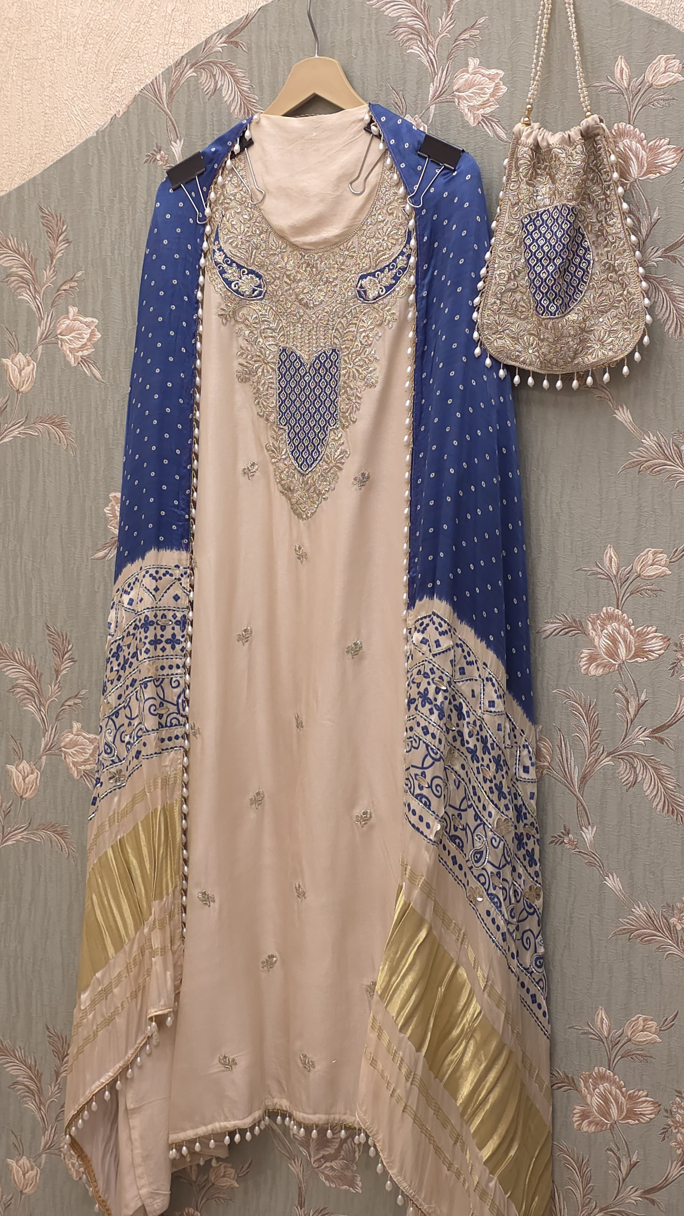 Rajwada Silk Suit with Gajji Dupatta 5.O
