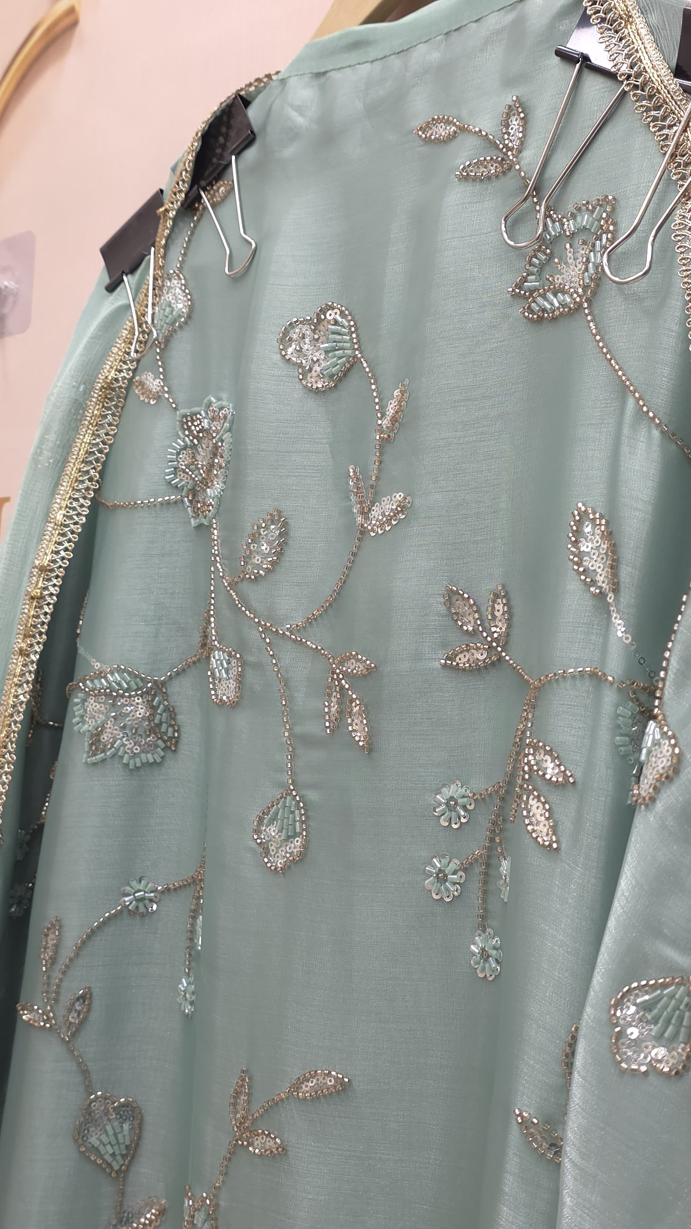 Indo Western Glass Tissue Suit