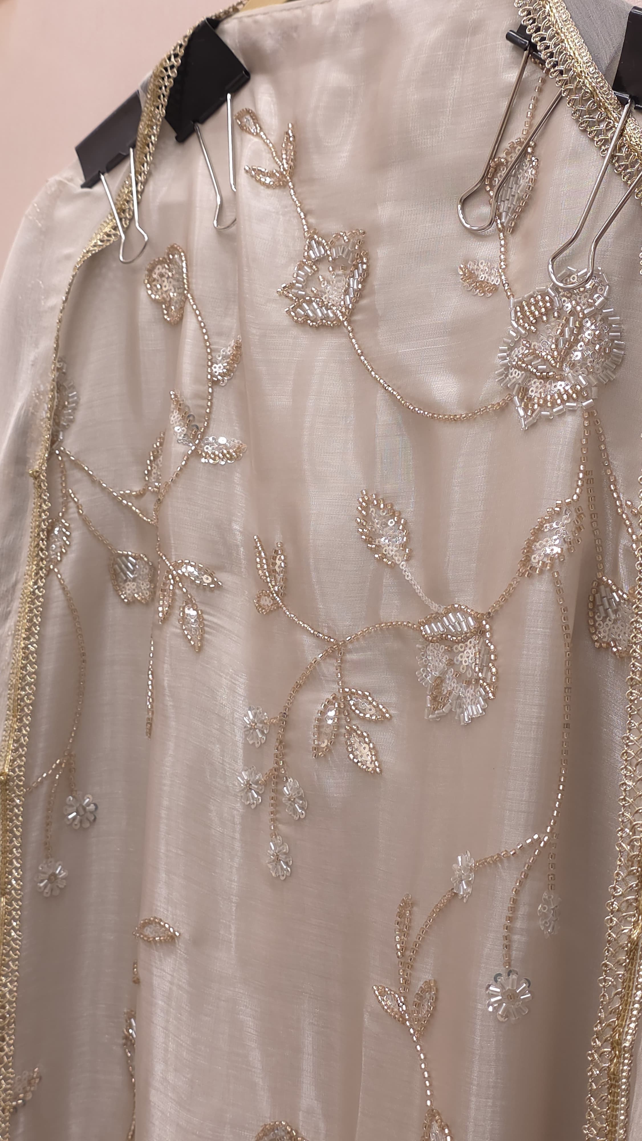 Indo Western Glass Tissue Suit