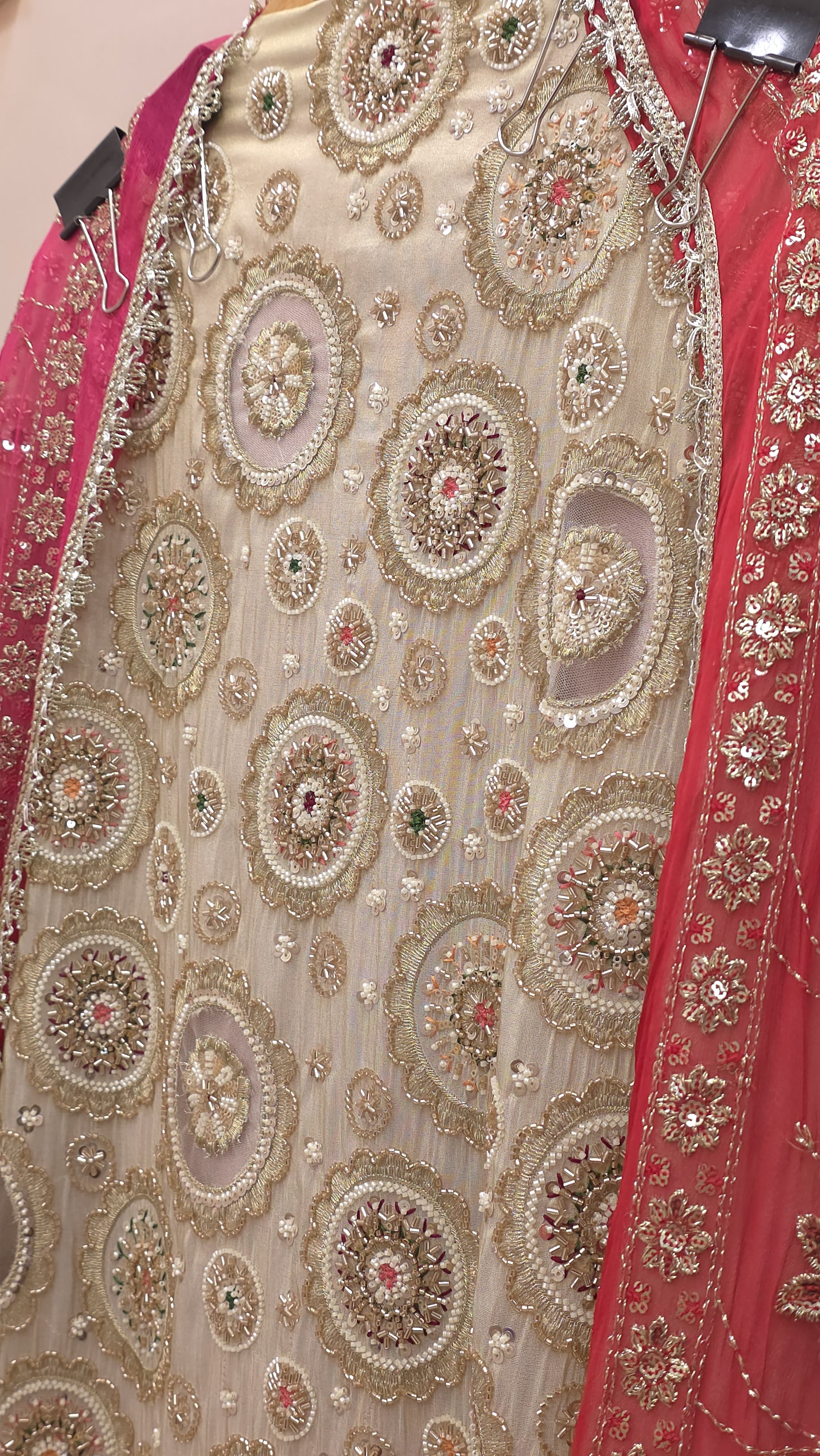 Royal Tissue Heavy Embroidery Suit