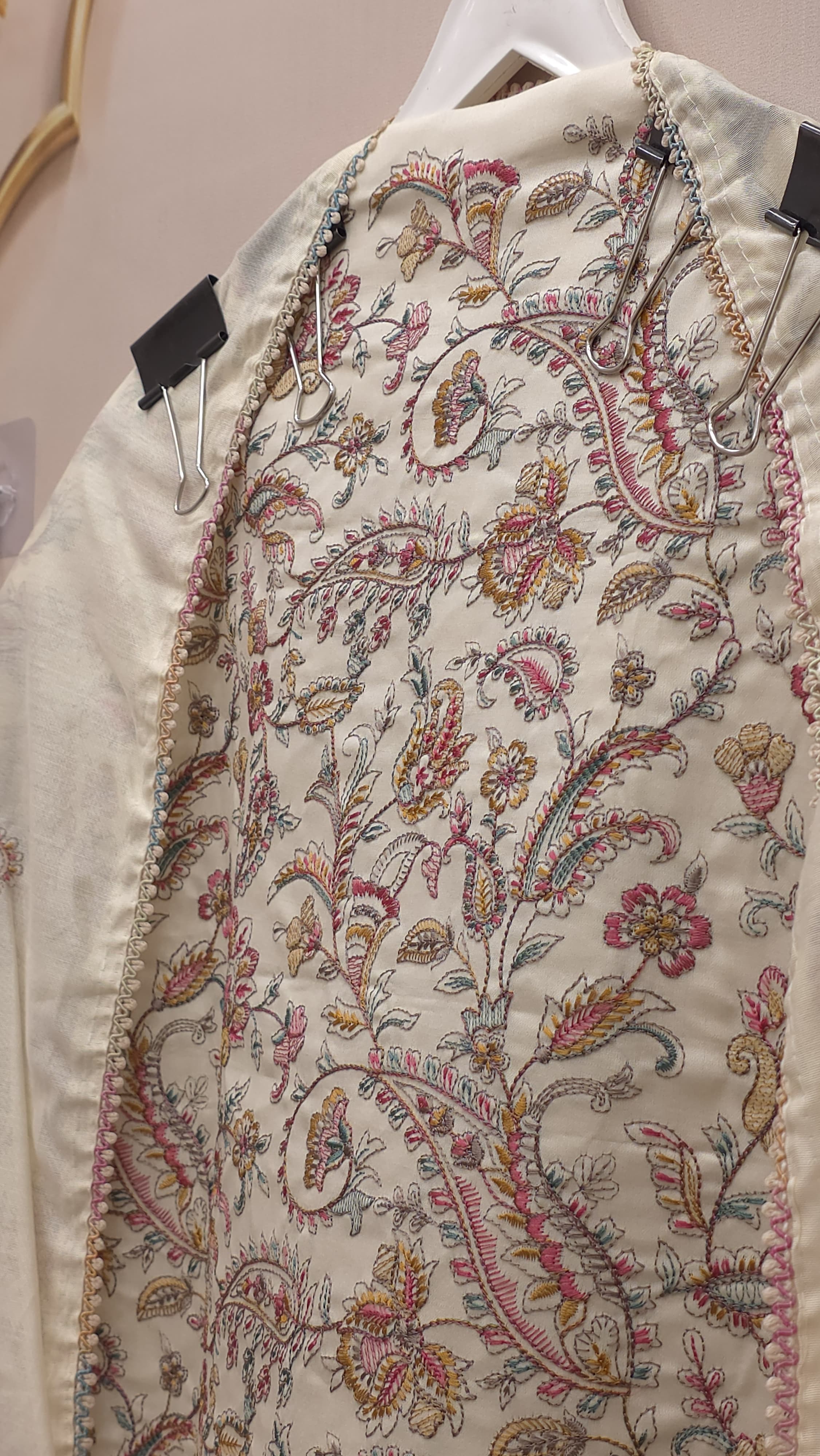 Classic Kashmiri Embroidered Modal Suit
