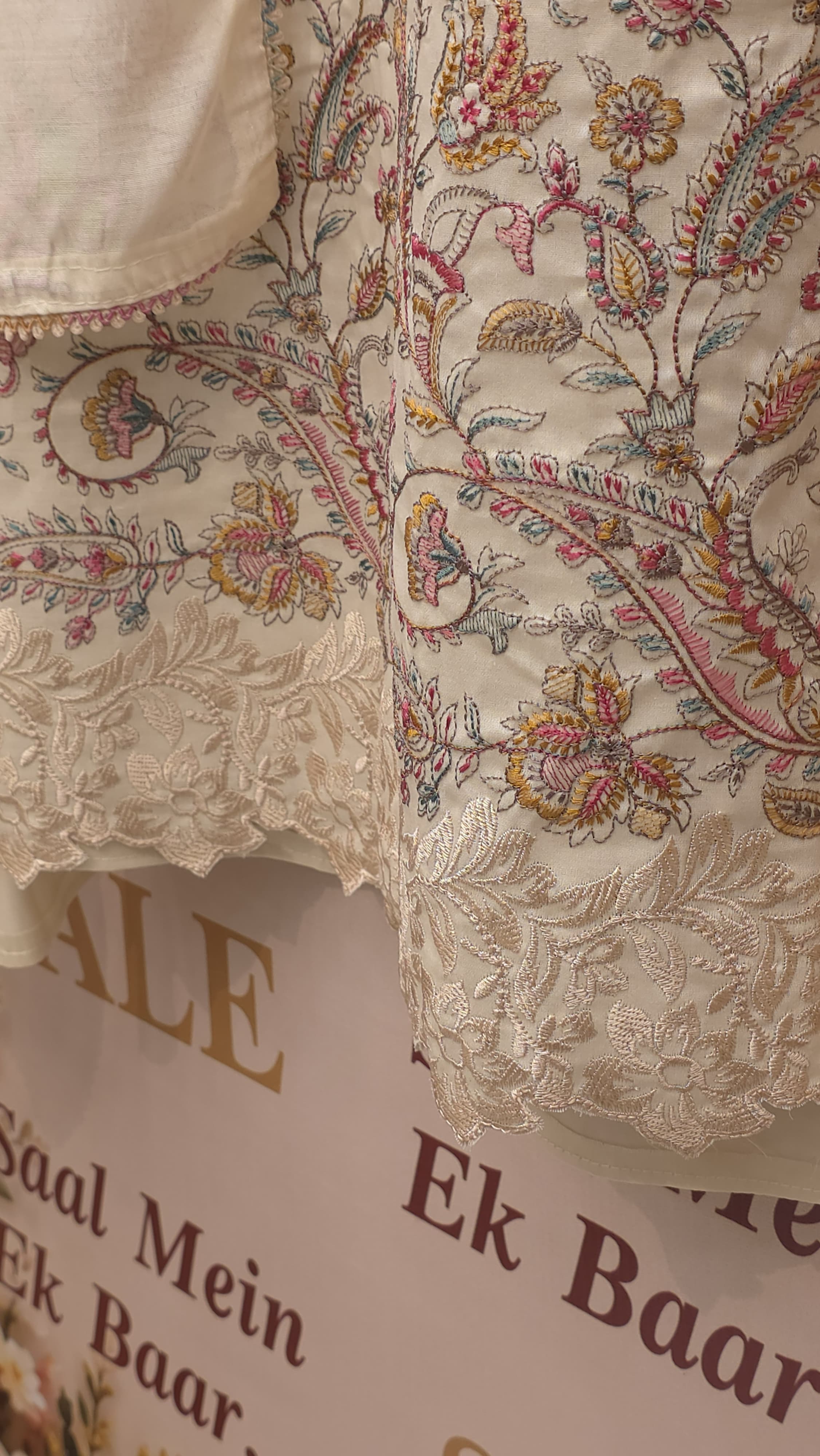 Classic Kashmiri Embroidered Modal Suit