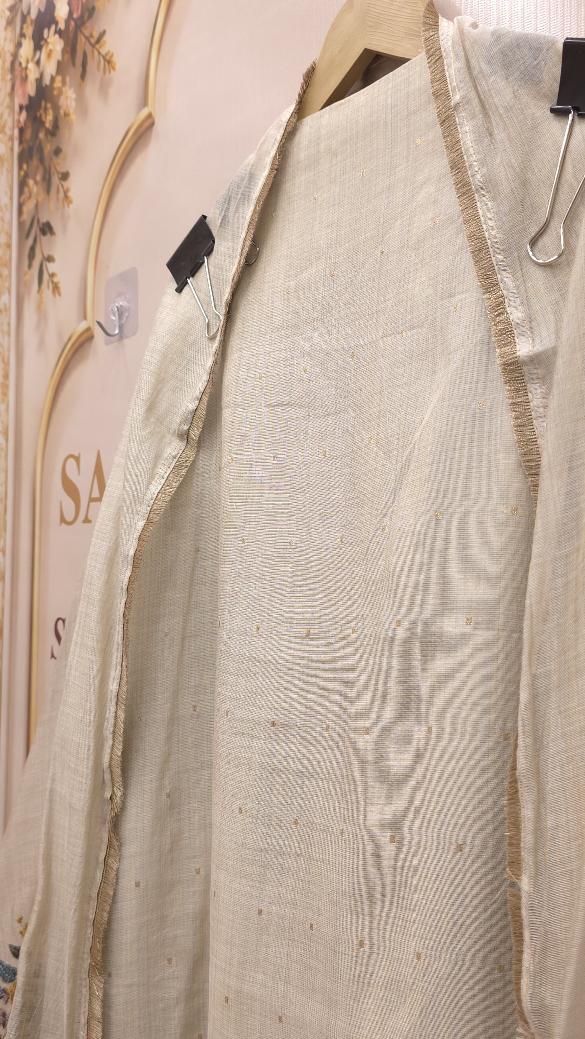 Exclusive Kantha Embroidered Jamdani Suit