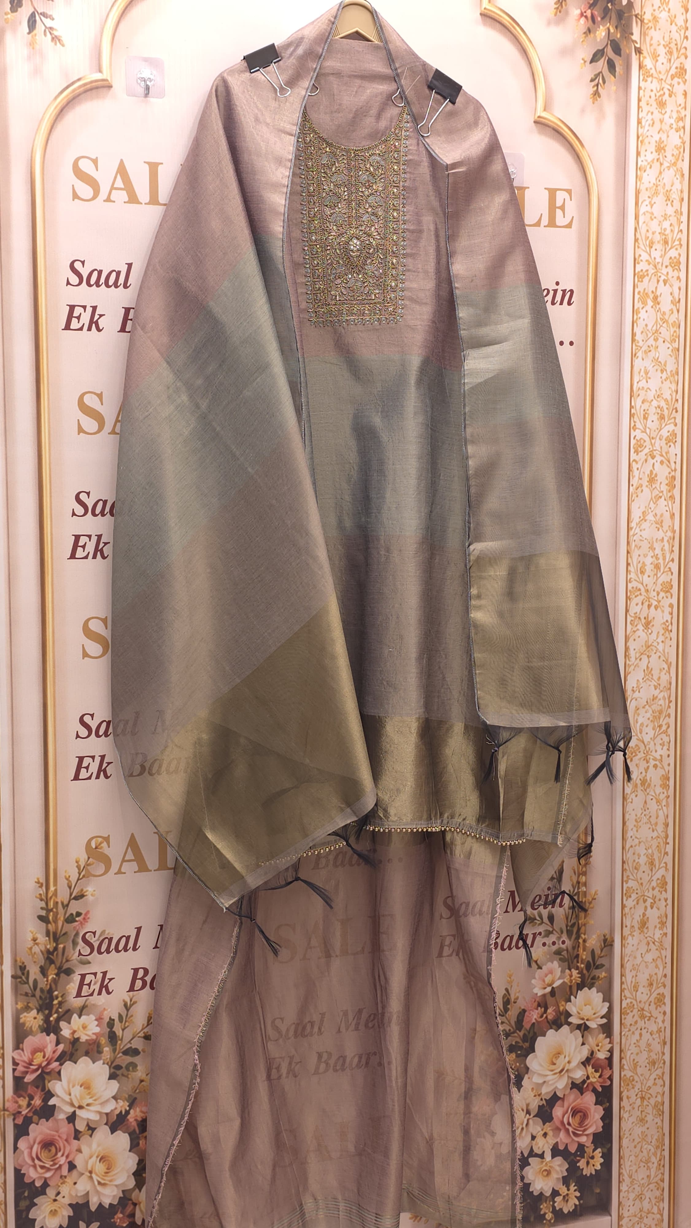 Banarasi Heritage Weave Suit