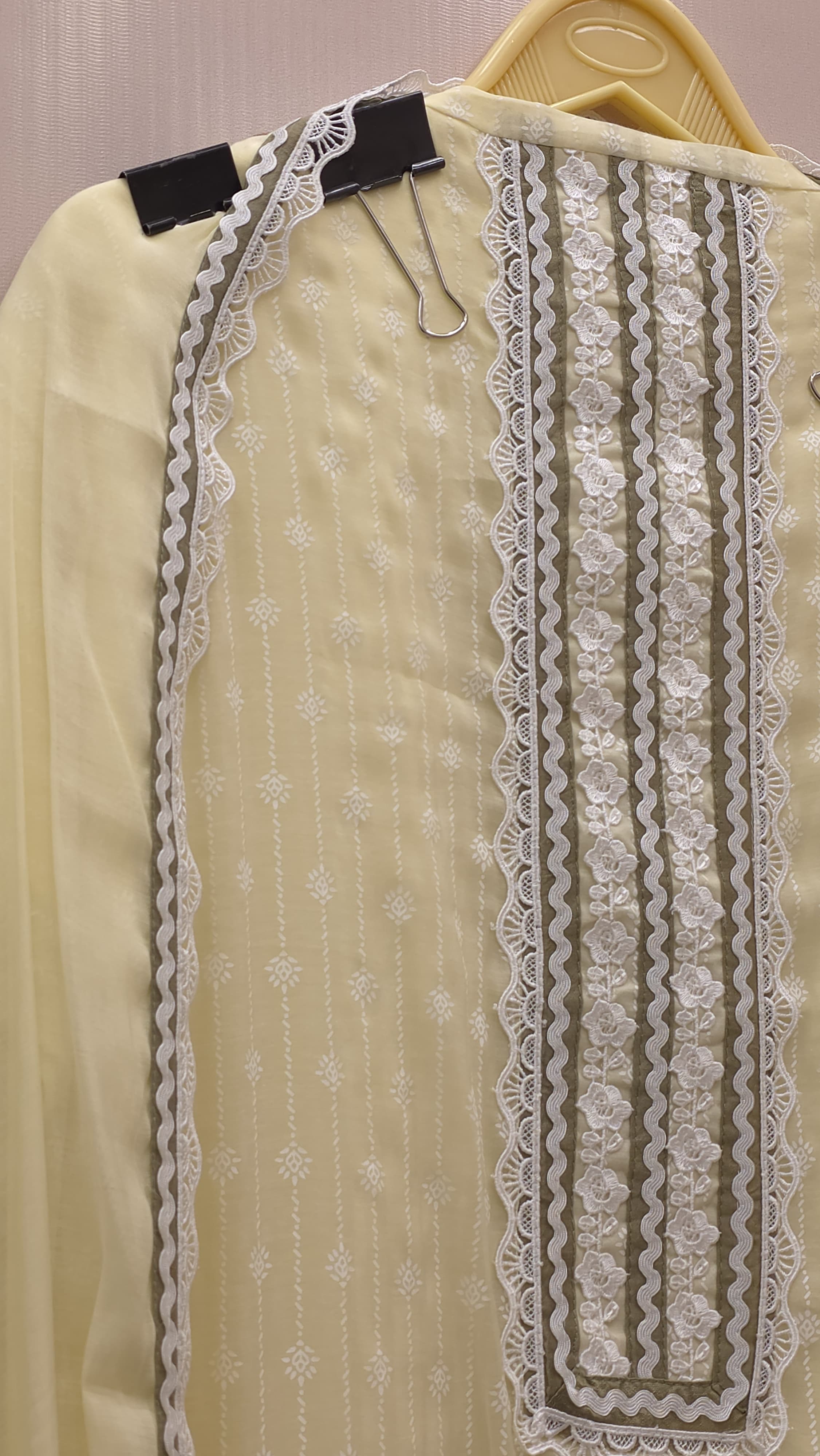 Designer Brush Paint Pure Mul Chanderi Suit