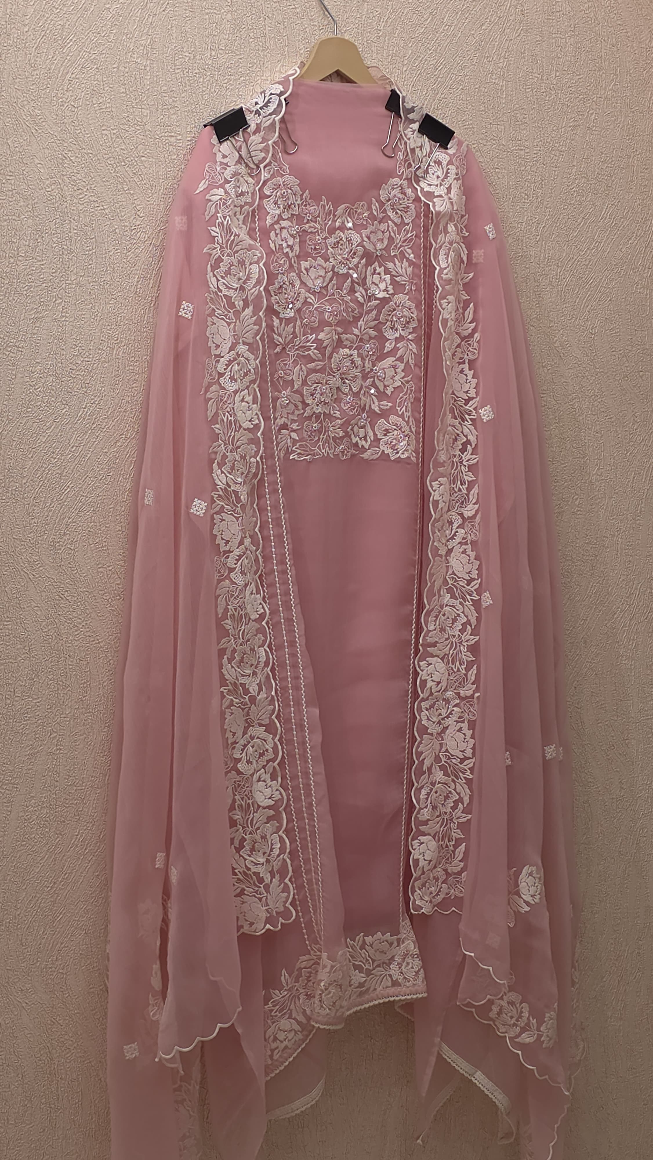 Crinkled Pure Chiffon Suit 5.O
