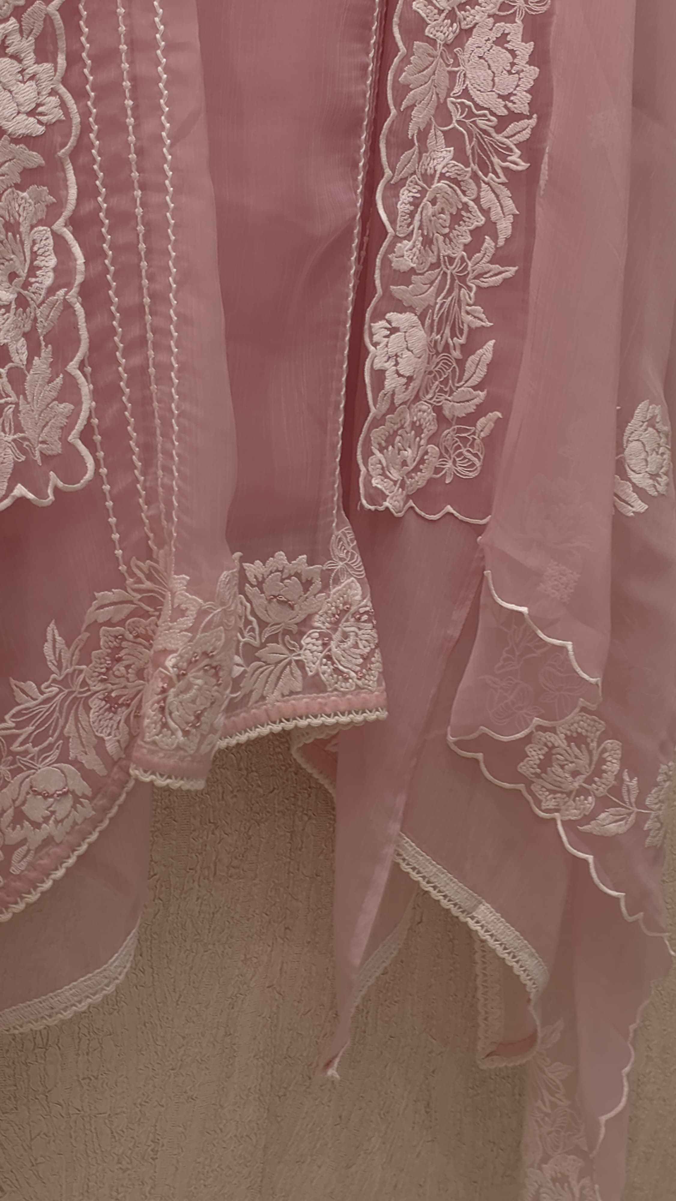 Crinkled Pure Chiffon Suit 5.O