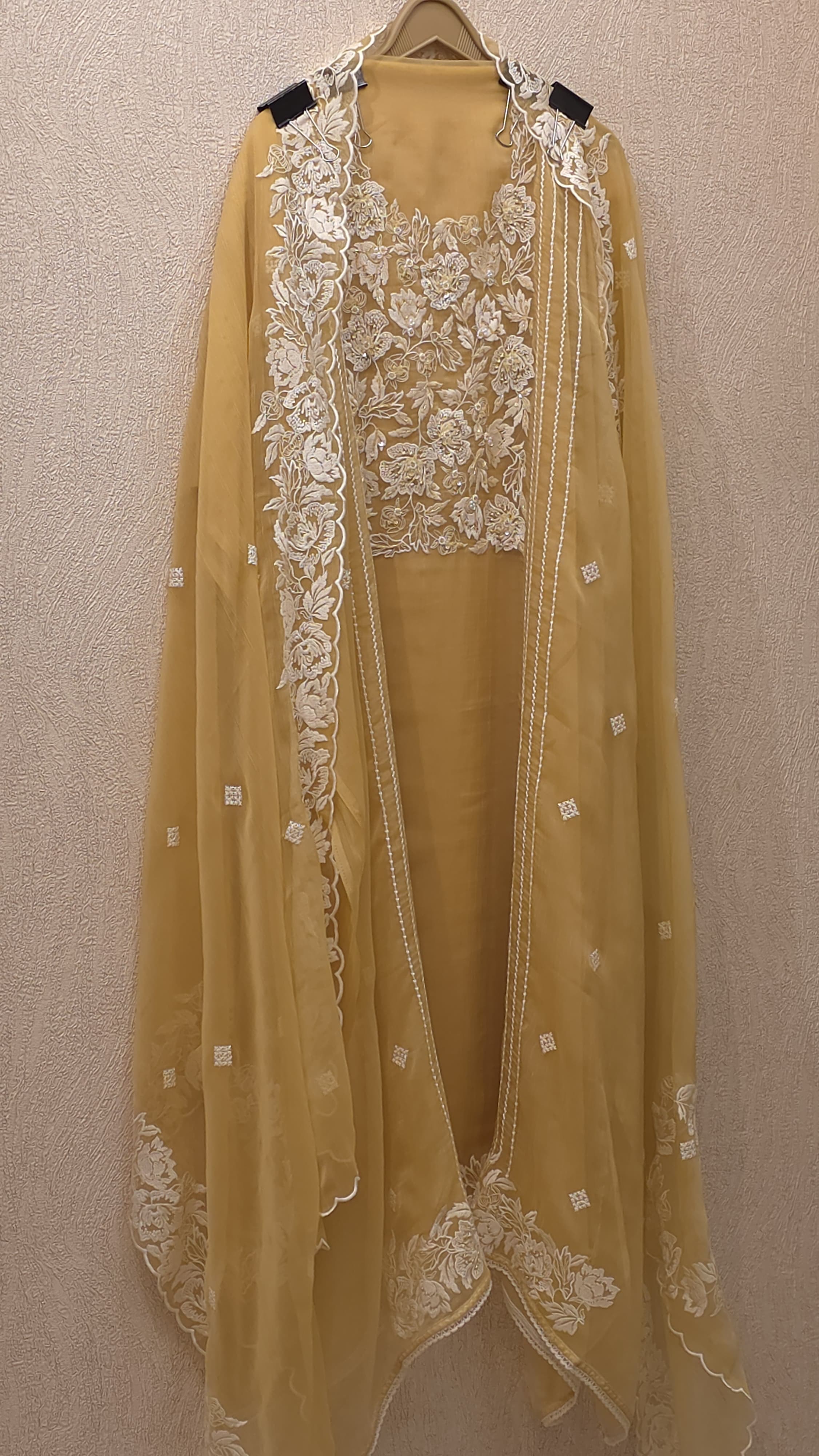 Crinkled Pure Chiffon Suit 5.O