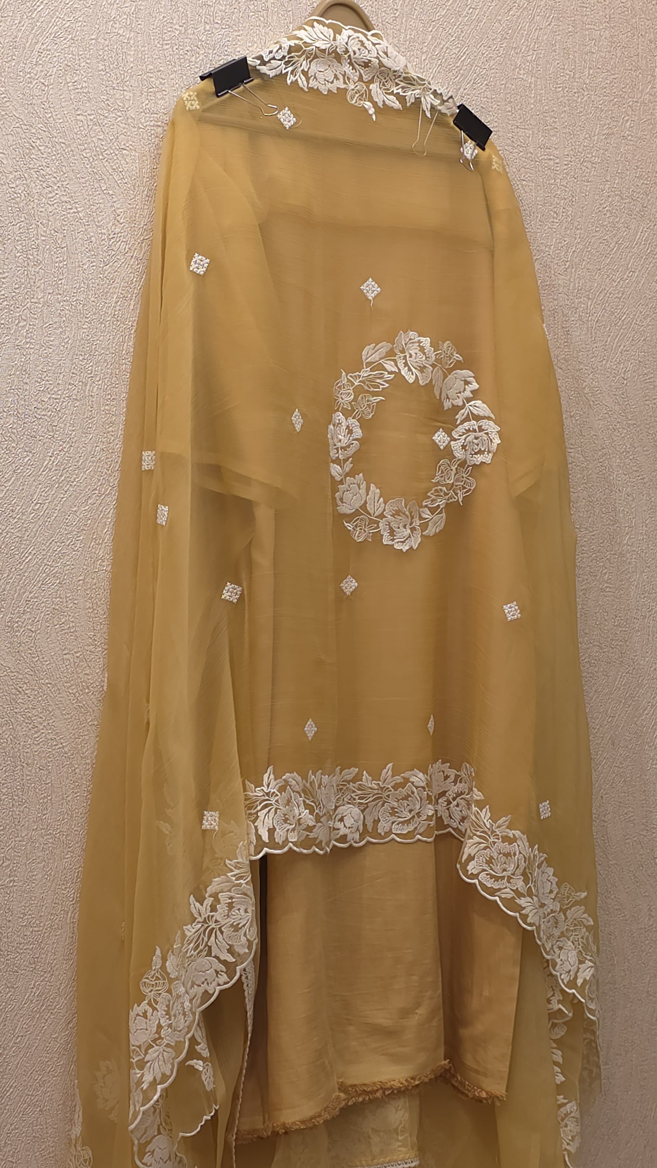 Crinkled Pure Chiffon Suit 5.O