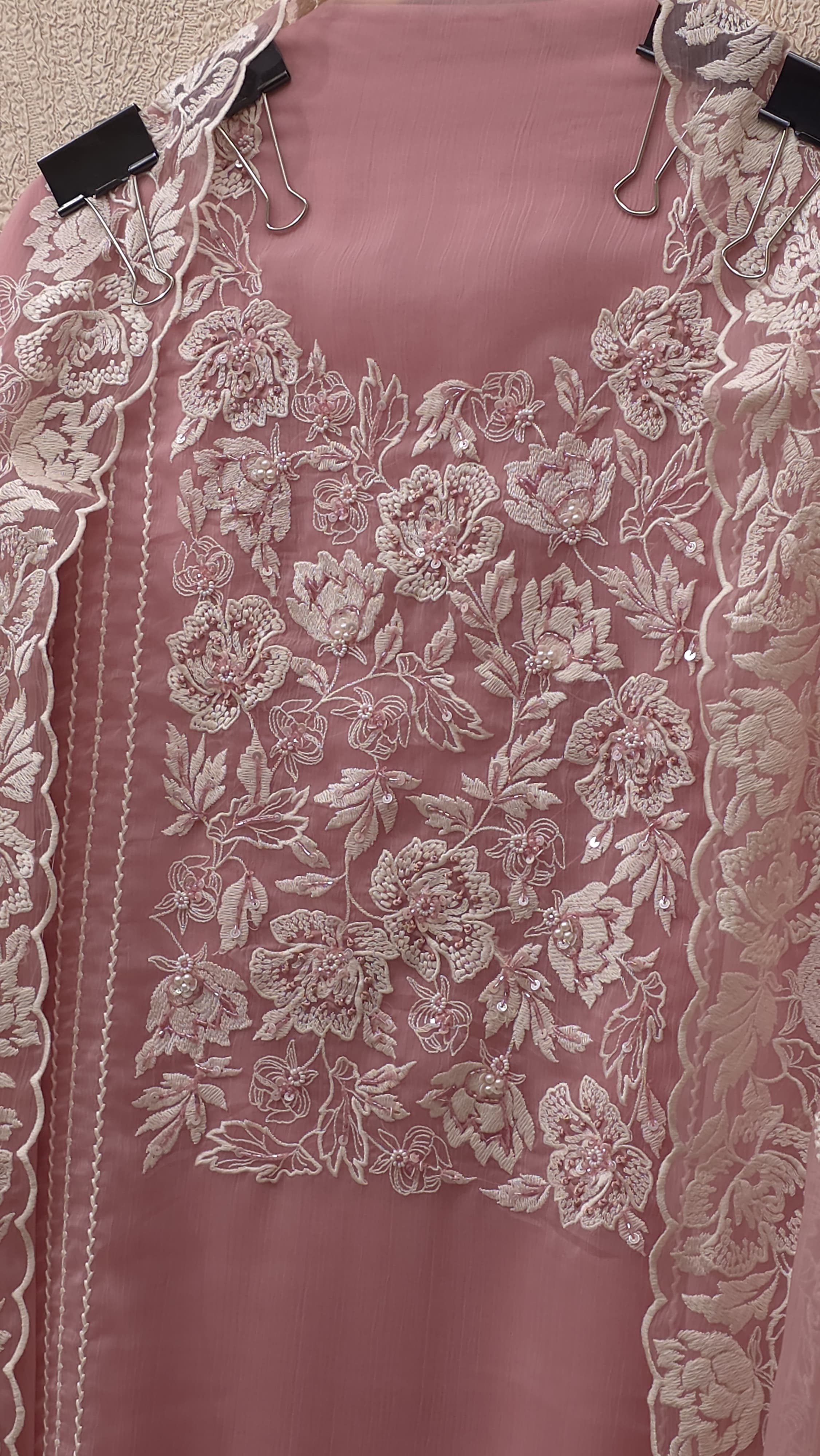 Crinkled Pure Chiffon Suit 5.O