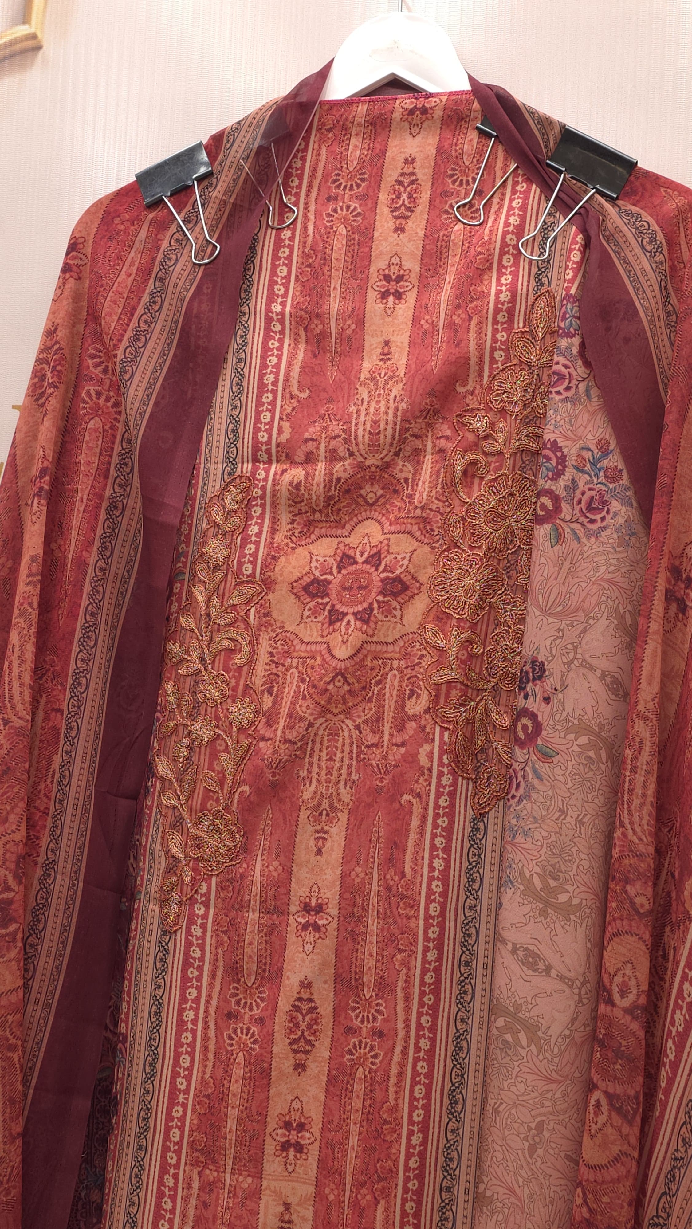 China's Crepe Silk Designer Suit