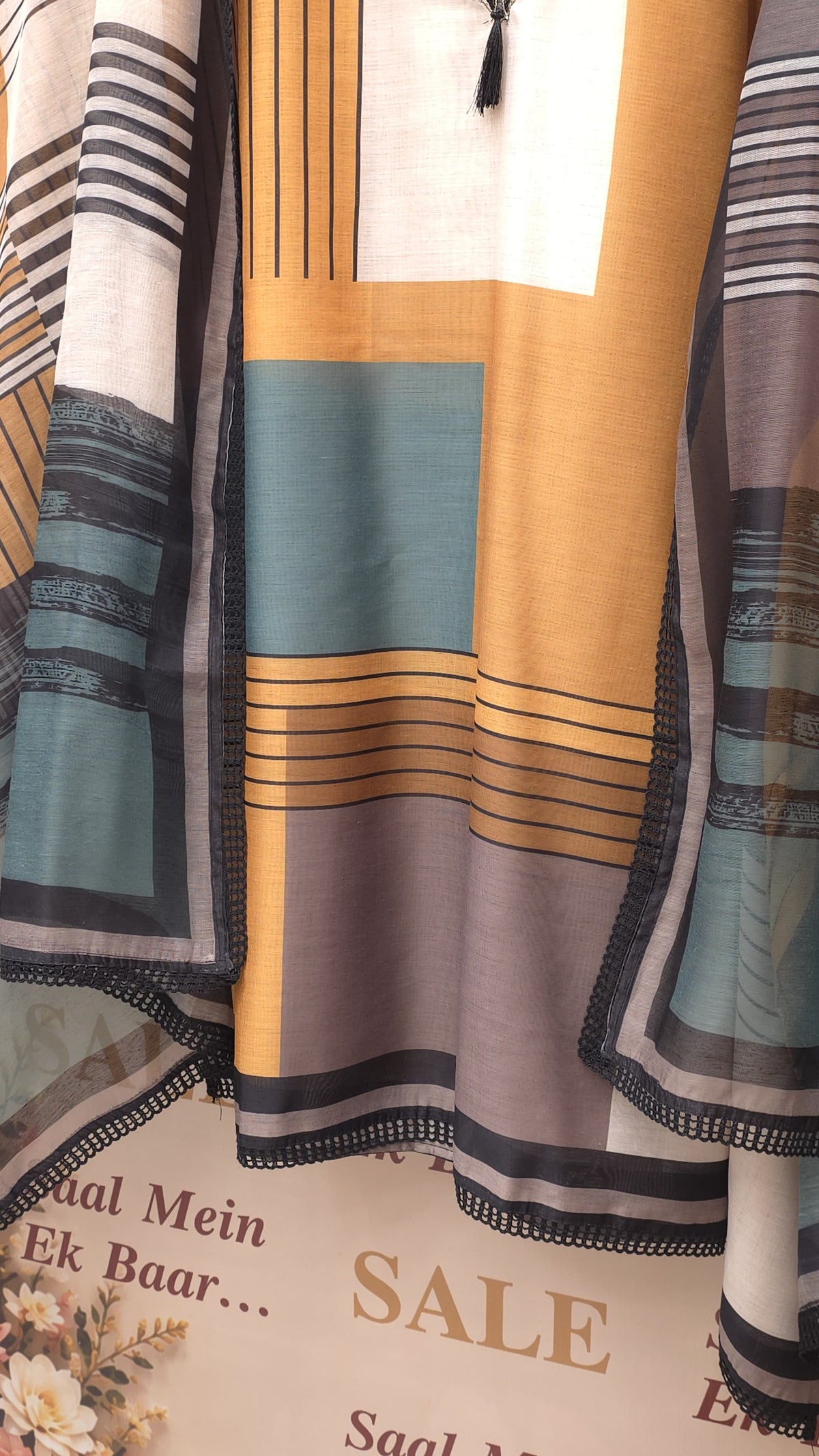 Modern Print's - Maheshwari Silk Suit