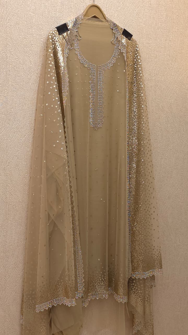 Glamorous Suit 2.O -Melting Gold Embroidered