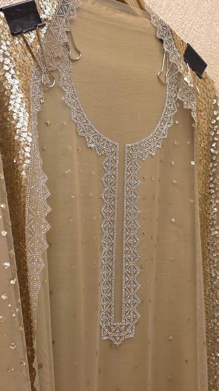 Glamorous Suit 2.O -Melting Gold Embroidered