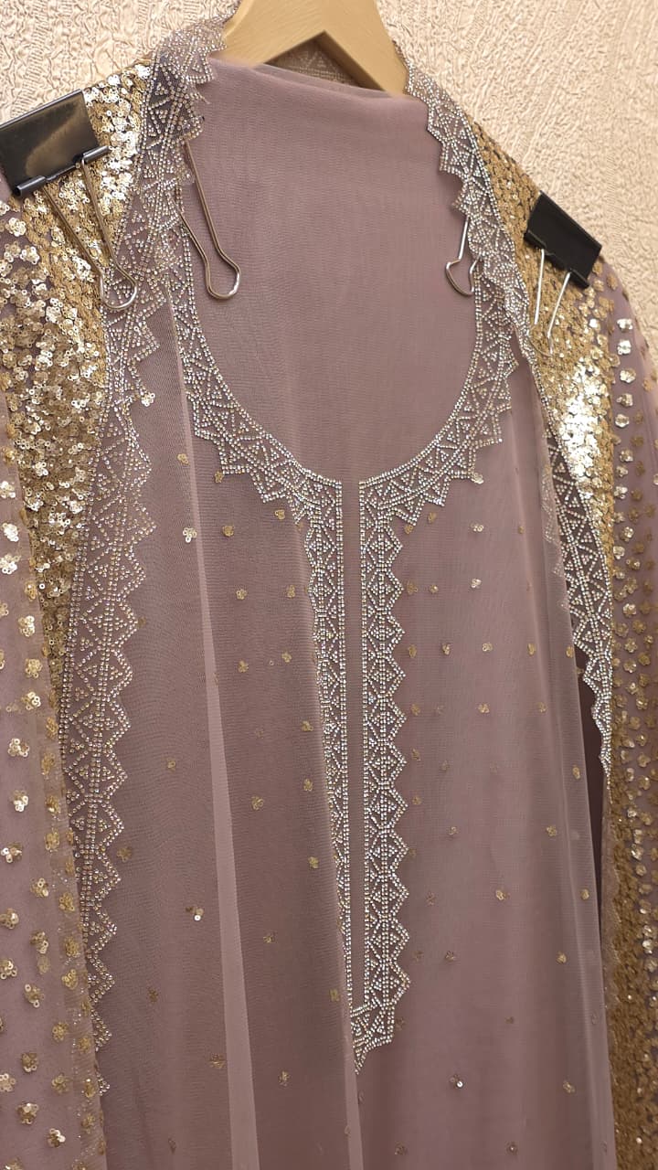 Glamorous Suit 2.O -Melting Gold Embroidered