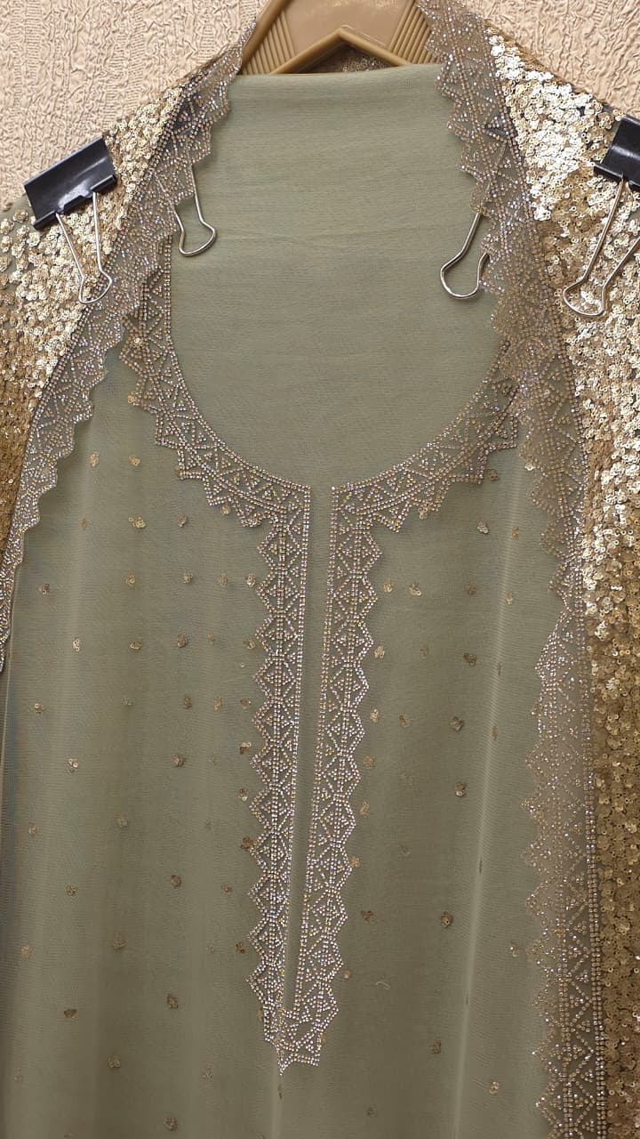 Glamorous Suit 2.O -Melting Gold Embroidered