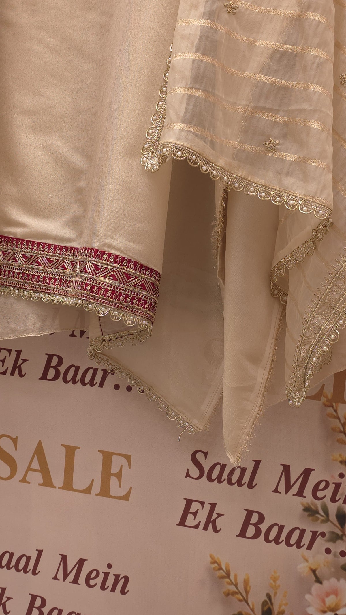 Royal Rajwada Style Tissue Suit