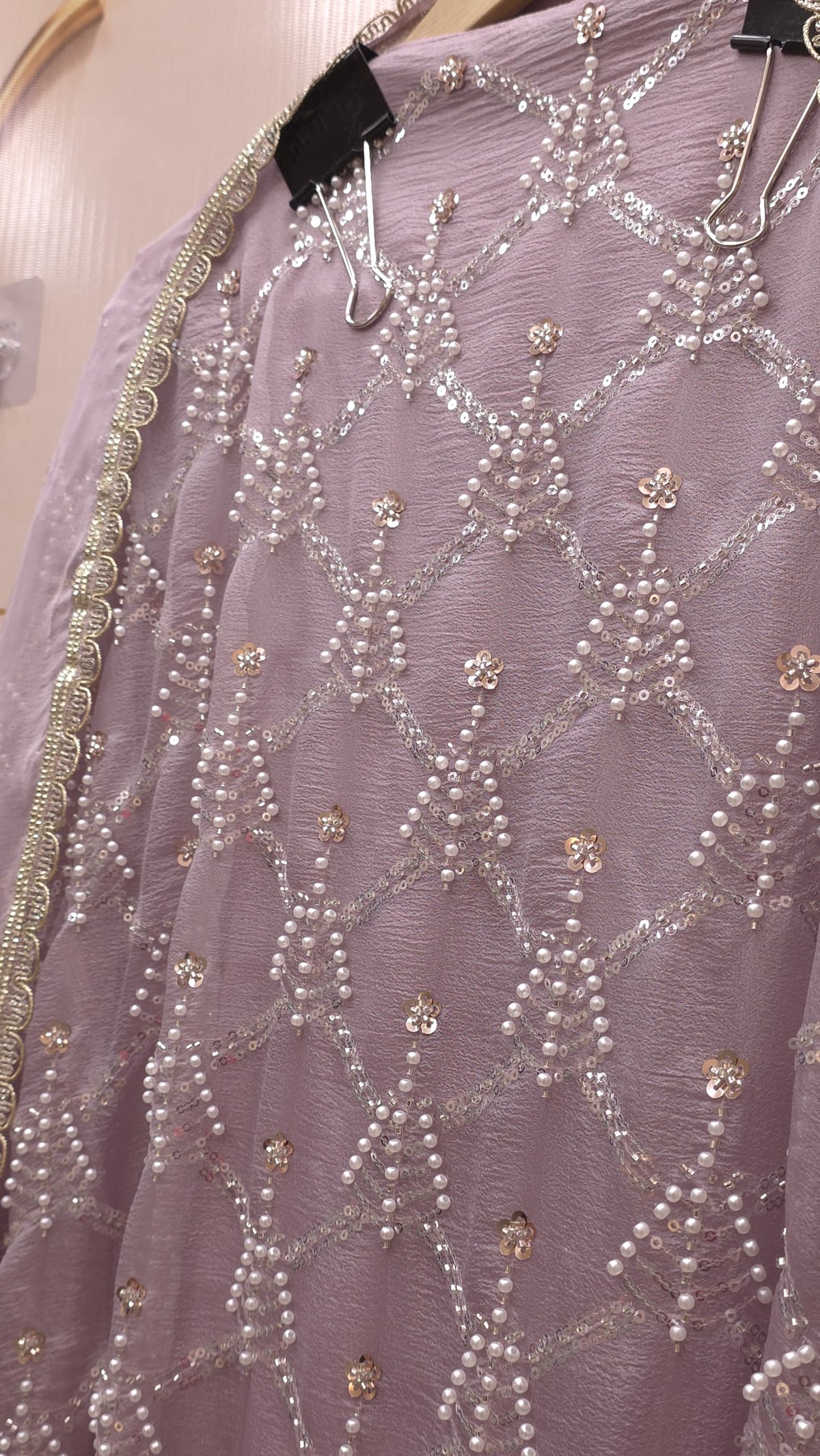 Indo-Western Glass Tissue Suits