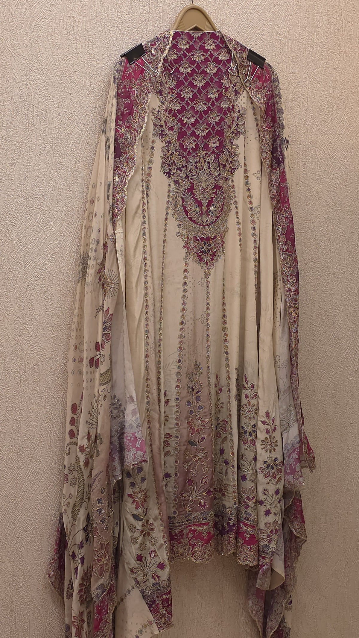 Anarkali Look Pure Crepe A-Line Suit 10.0