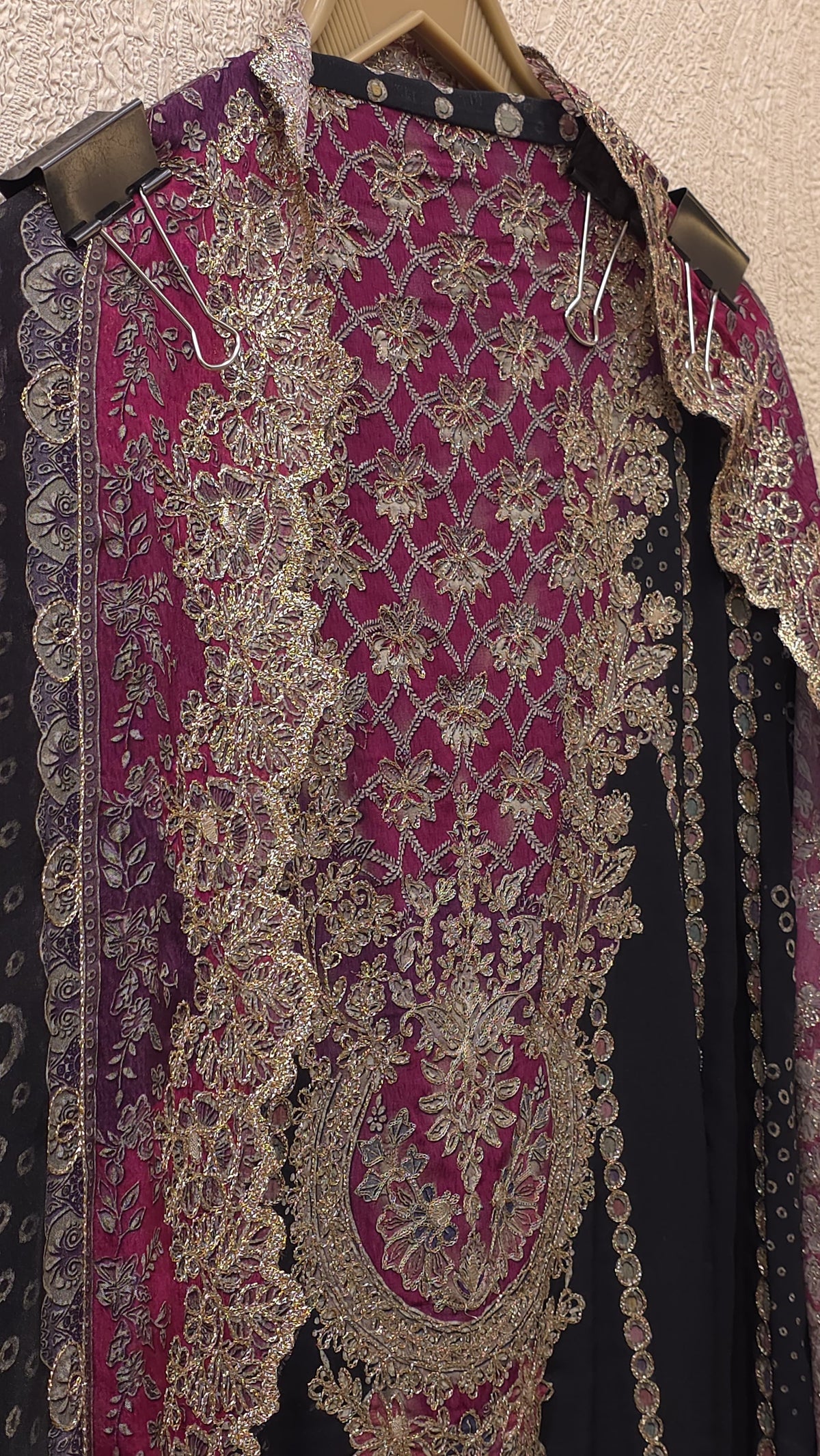Anarkali Look Pure Crepe A-Line Suit 10.0