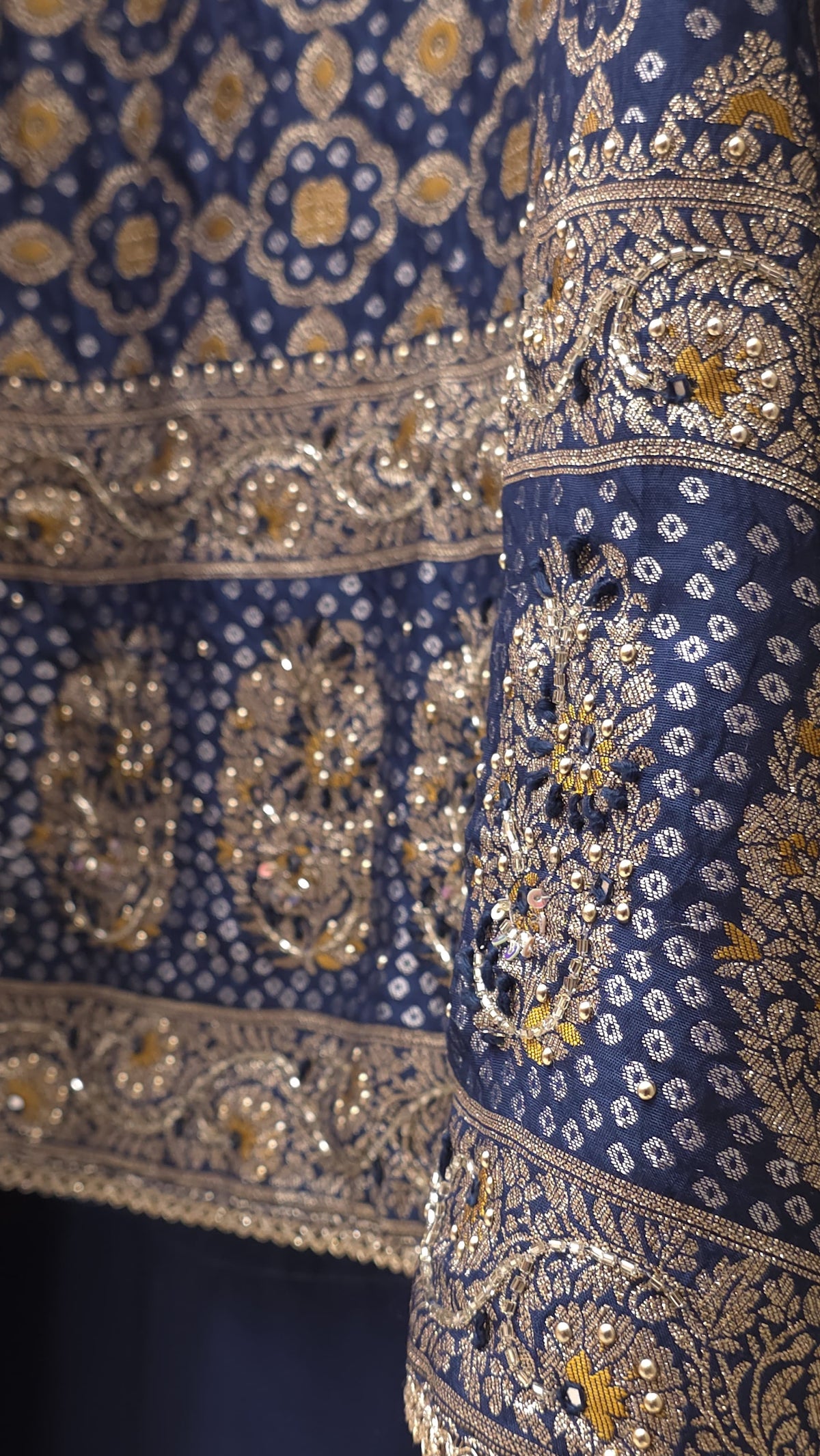 Banarasi Khaddi Dola Silk Suit