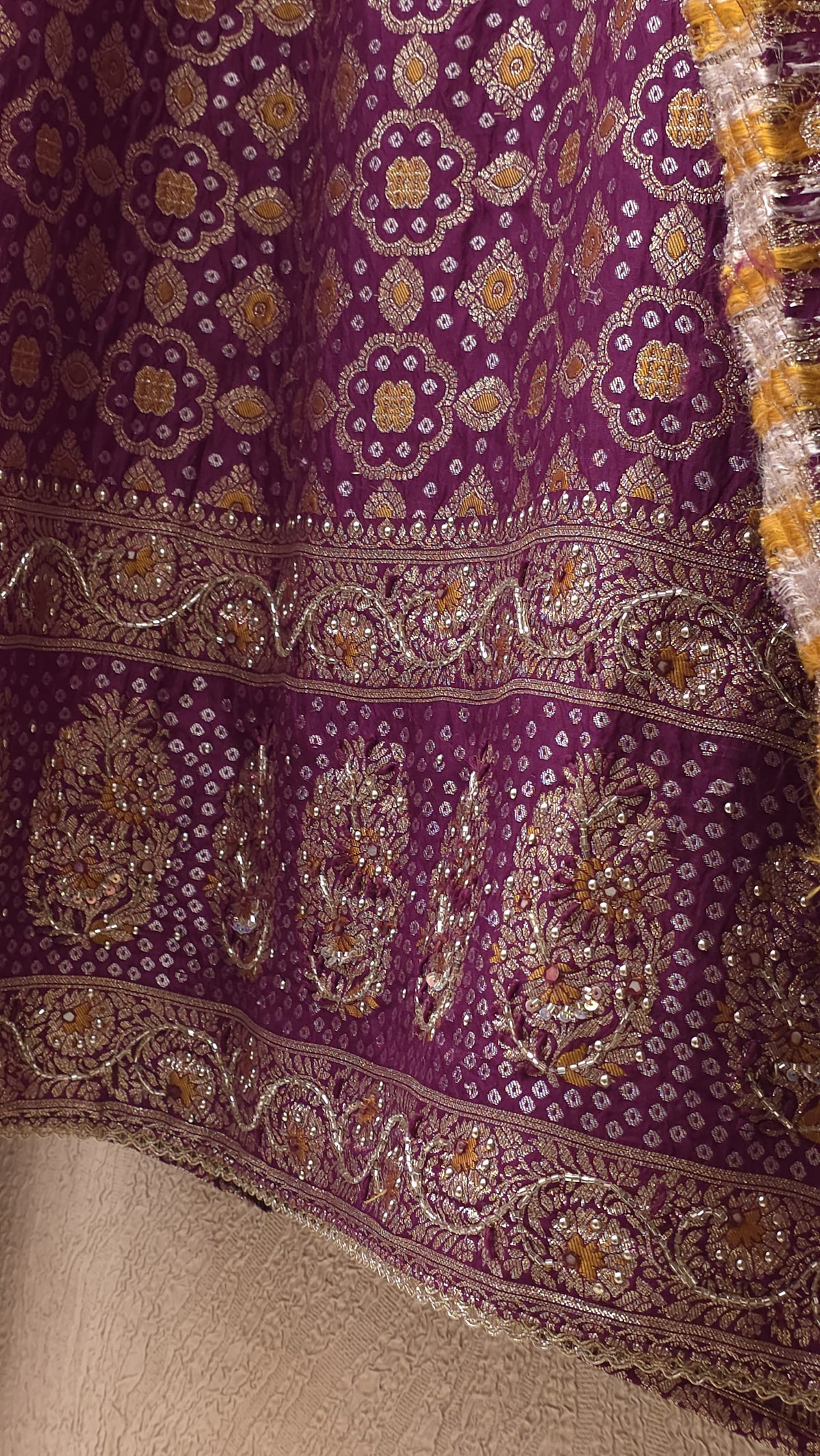 Banarasi Khaddi Dola Silk Suit