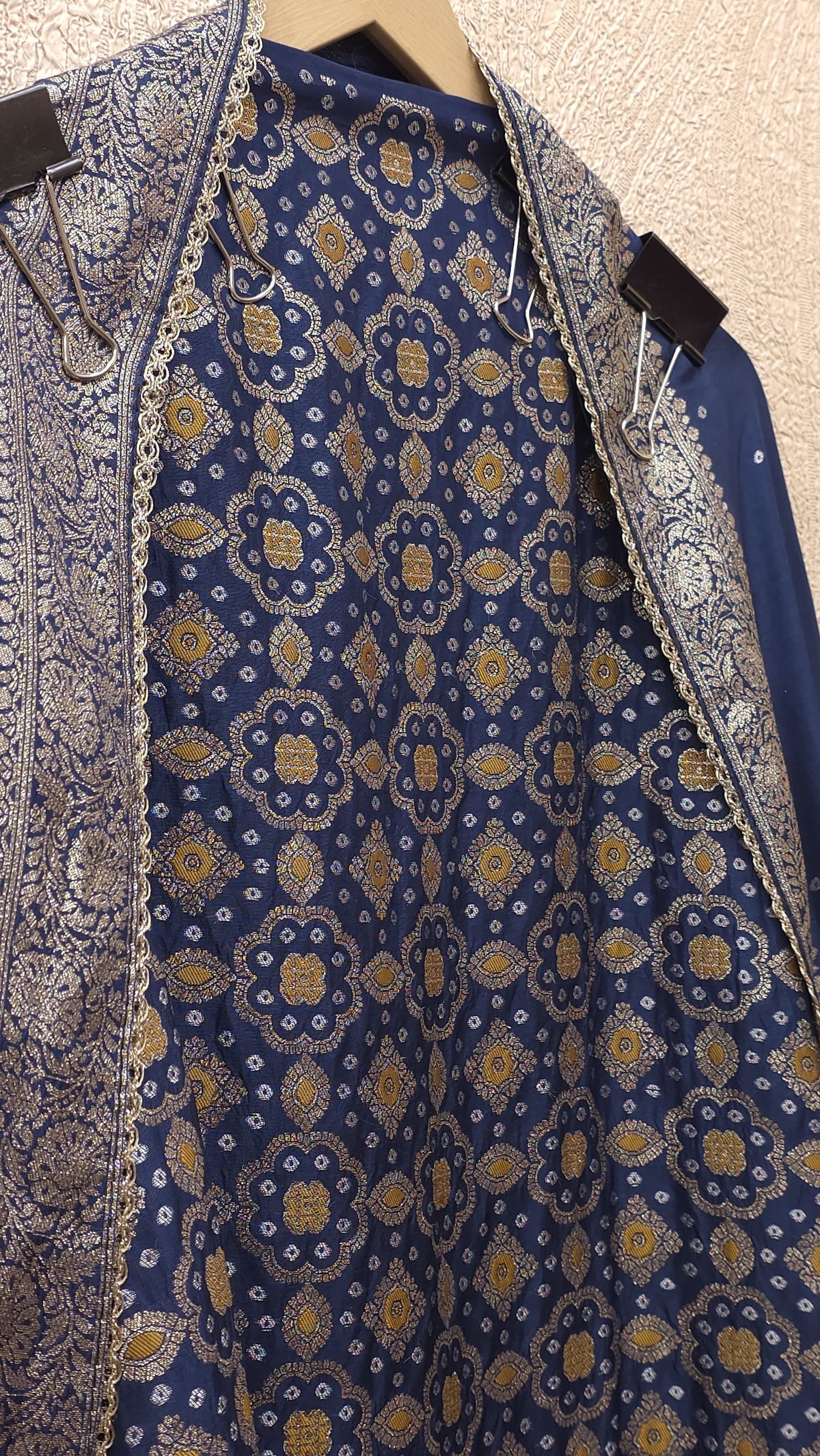 Banarasi Khaddi Dola Silk Suit