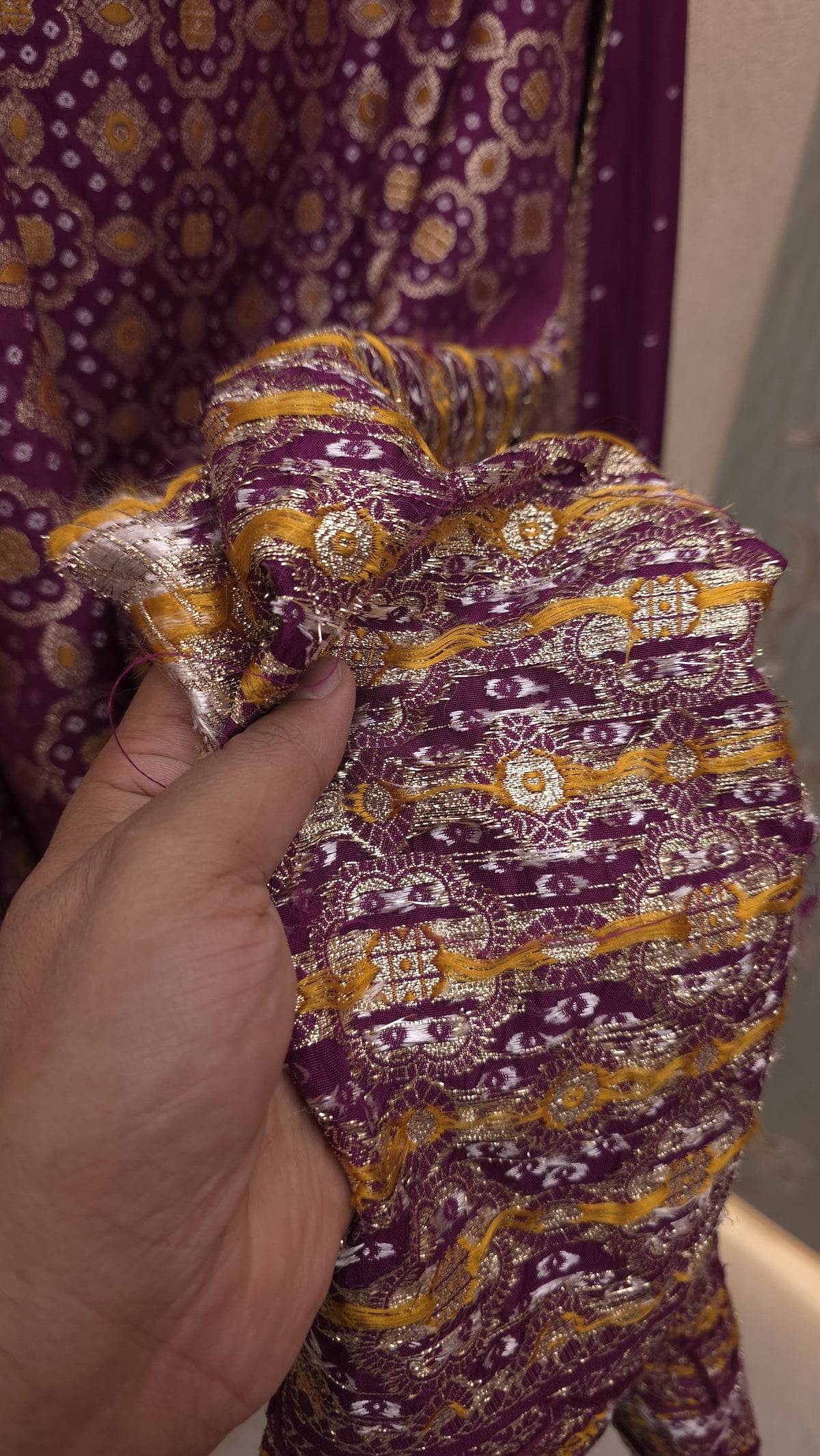 Banarasi Khaddi Dola Silk Suit