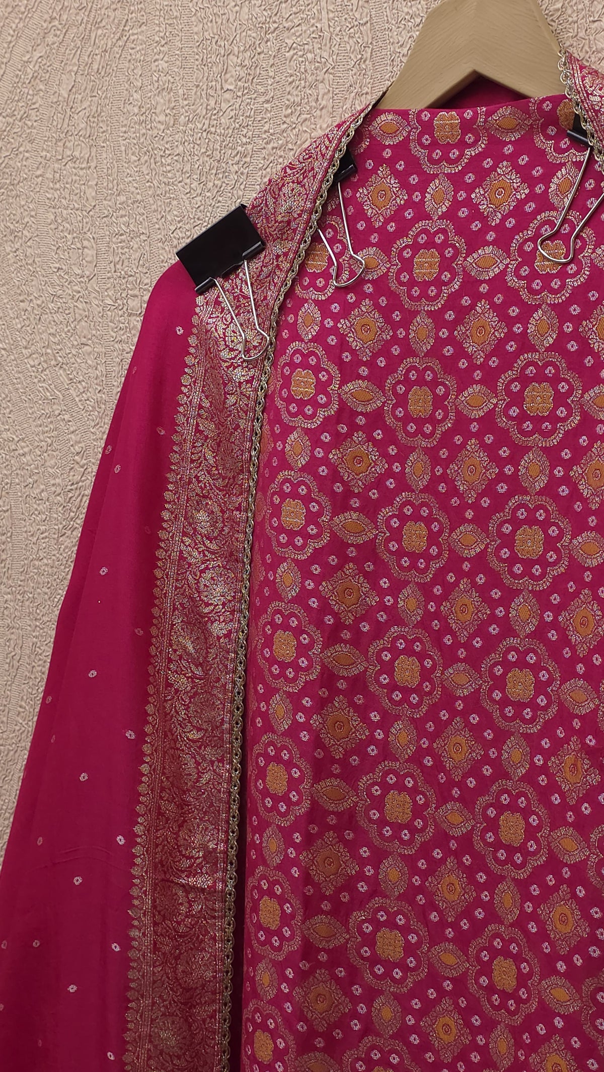 Banarasi Khaddi Dola Silk Suit