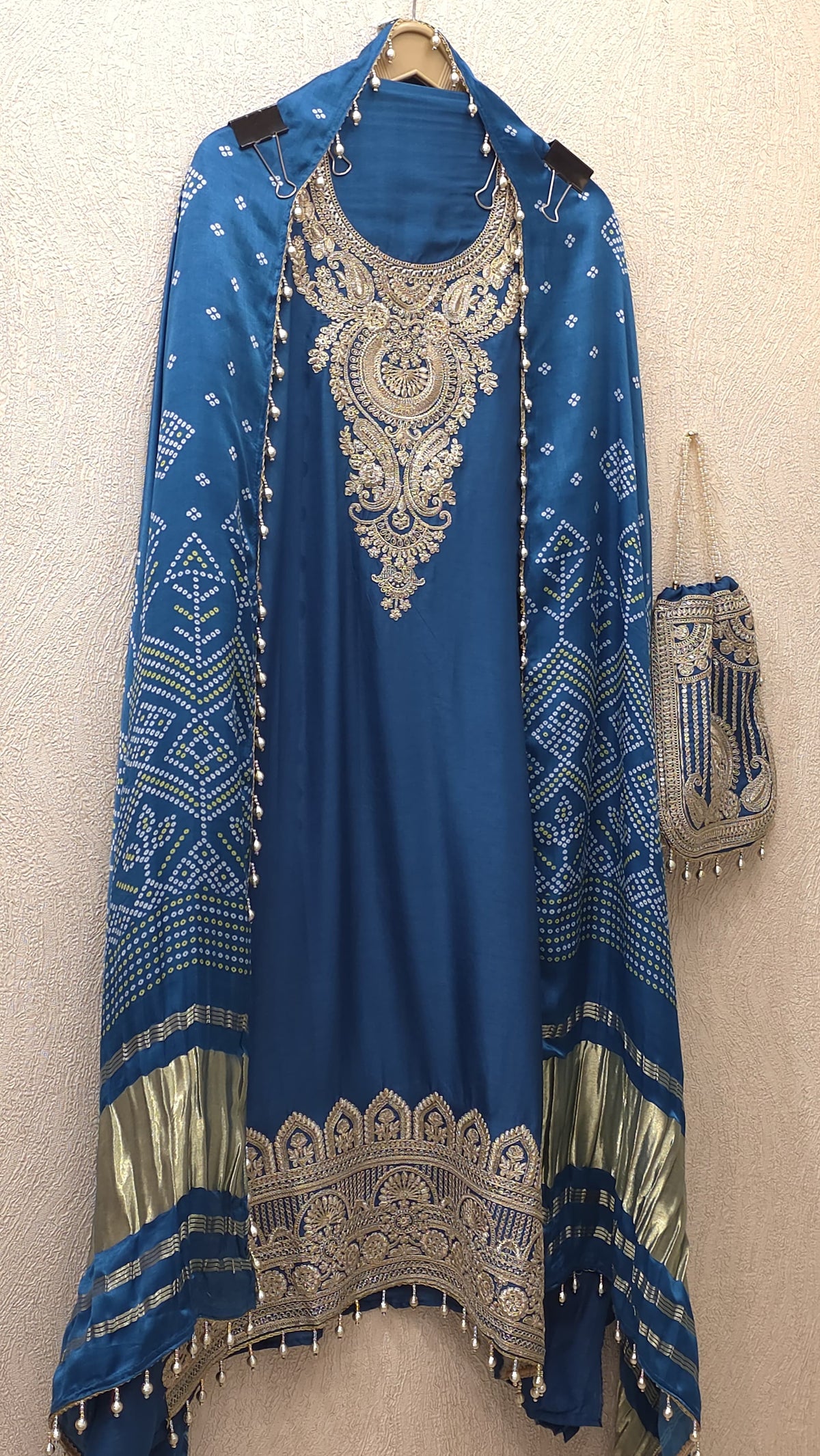 Rajwada Silk Suit with Gajji Dupatta 6.O