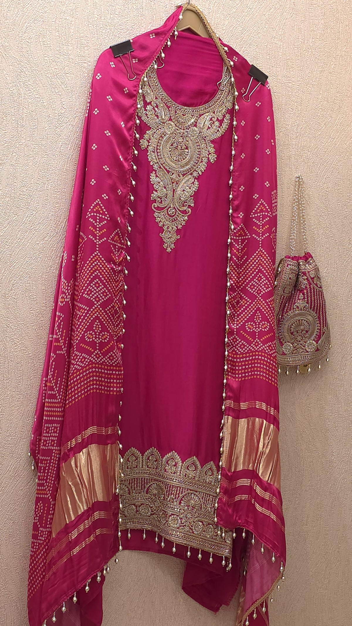 Rajwada Silk Suit with Gajji Dupatta 6.O