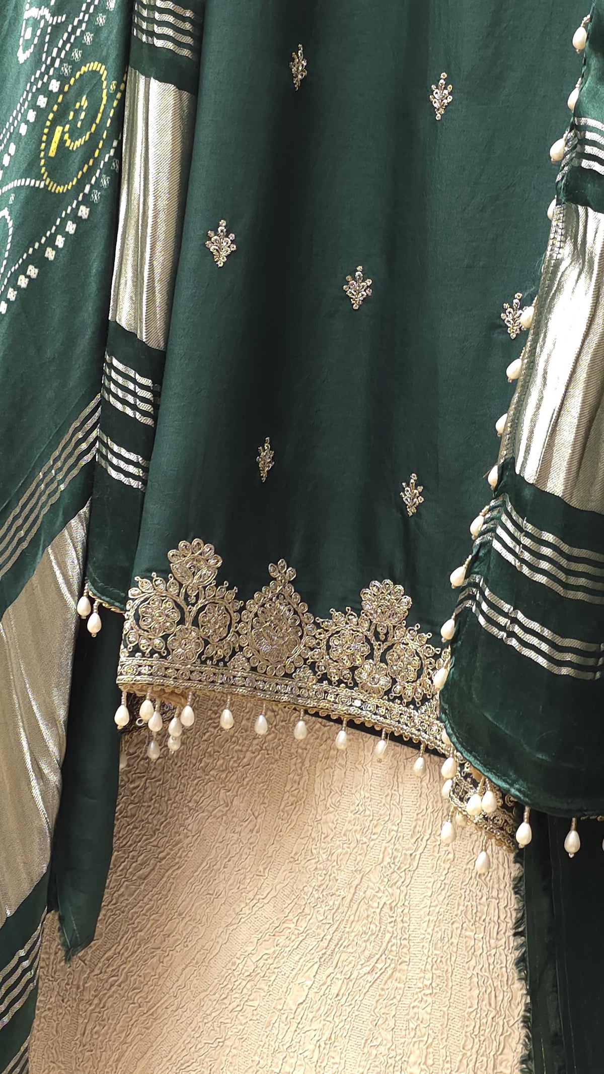 Rajwada Silk Suit with Gajji Dupatta 7.O