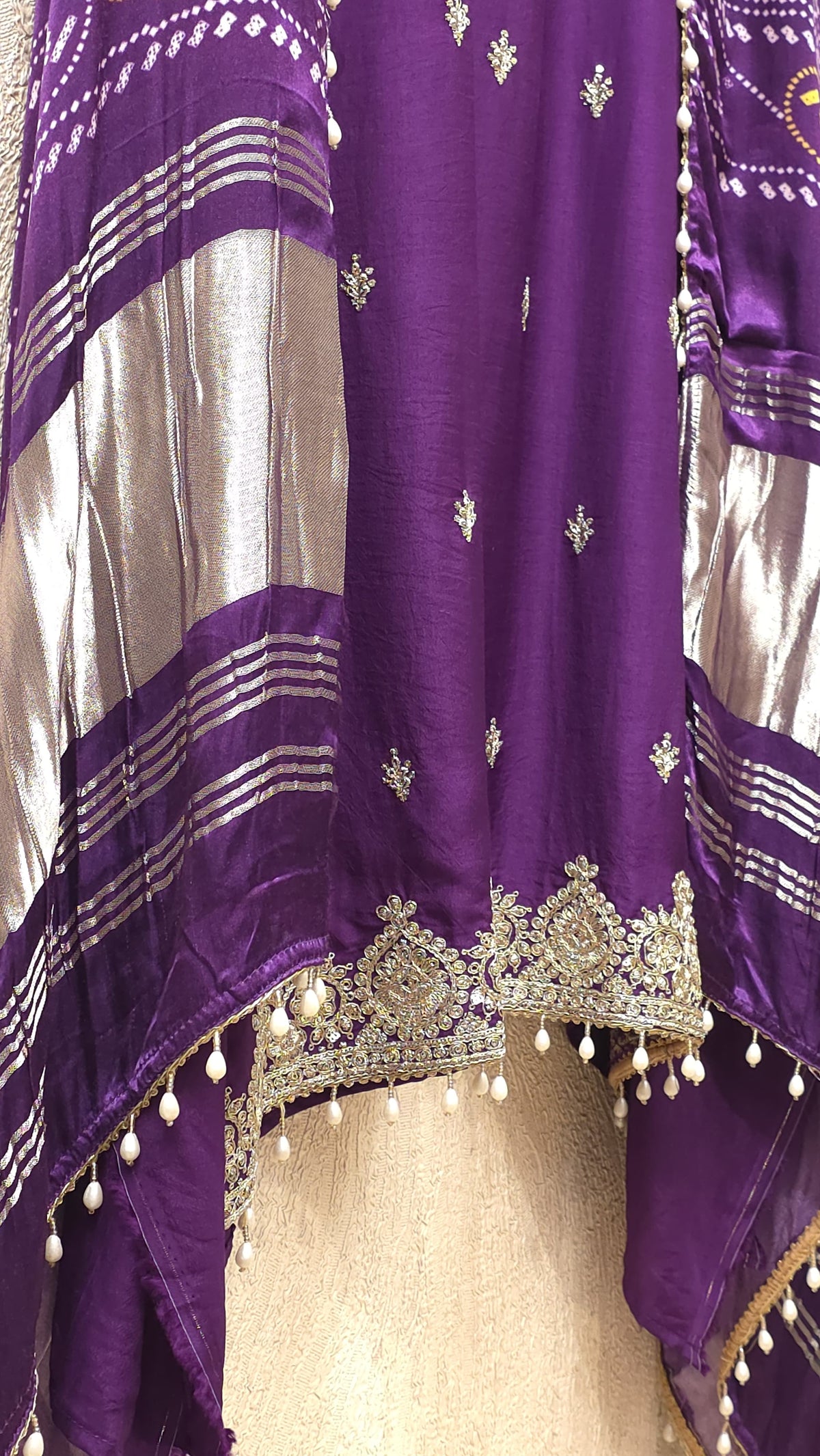 Rajwada Silk Suit with Gajji Dupatta 7.O