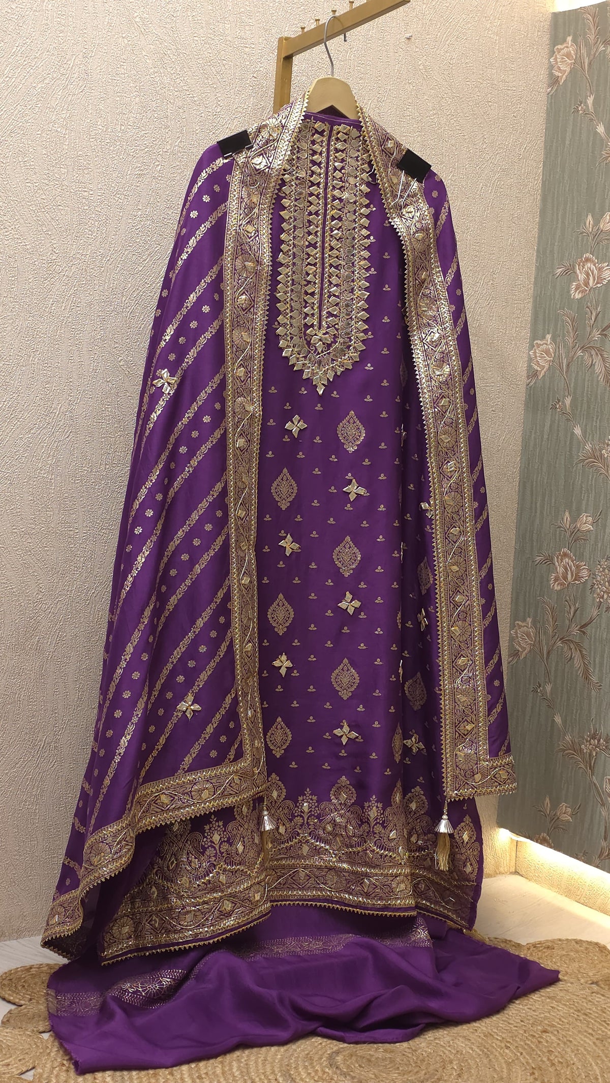 Banarasi Khaddi Dola Silk Suit 2.0
