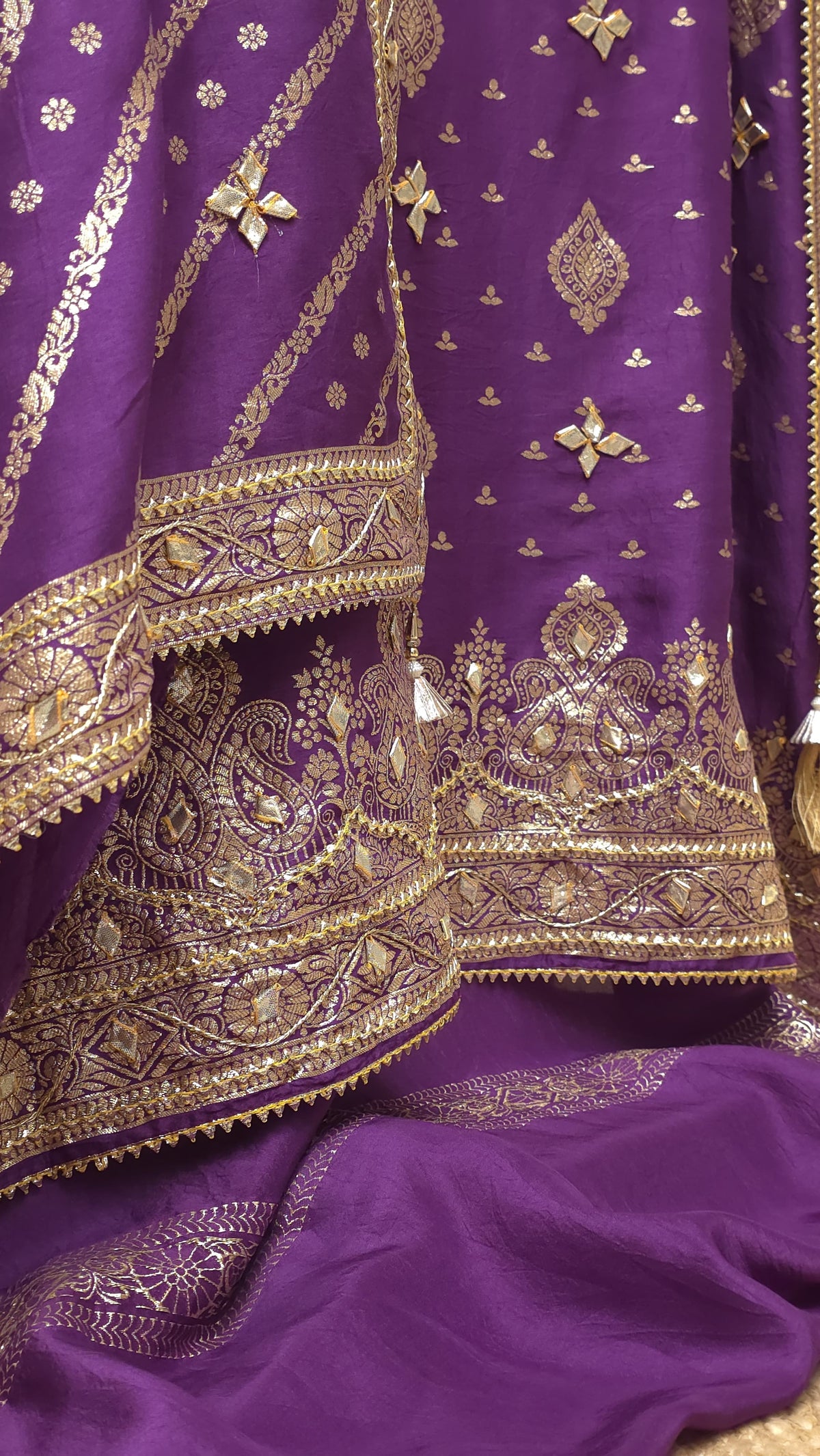 Banarasi Khaddi Dola Silk Suit 2.0