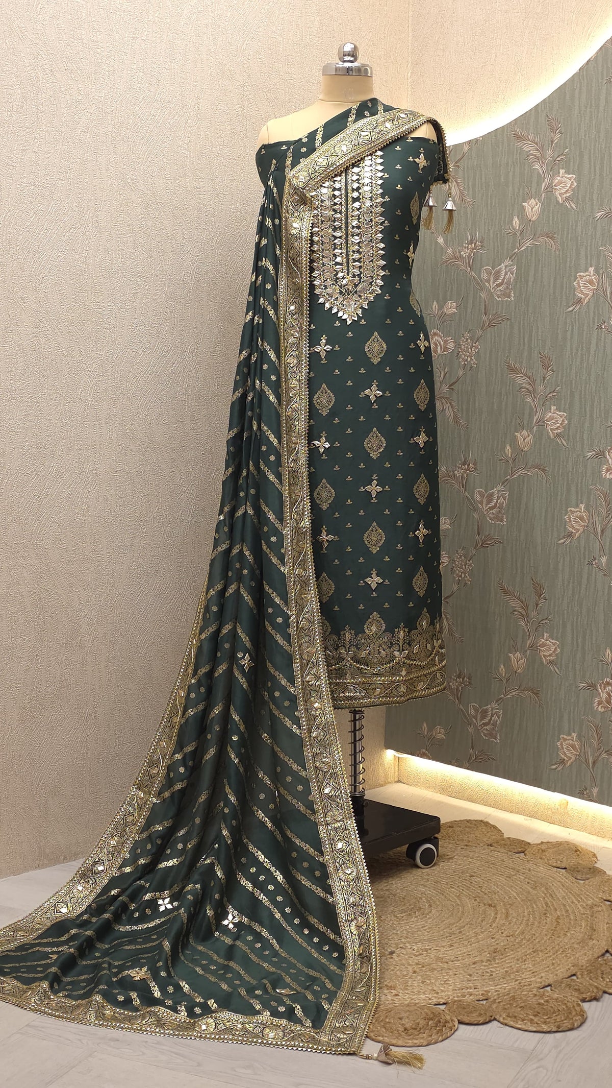 Banarasi Khaddi Dola Silk Suit 2.0