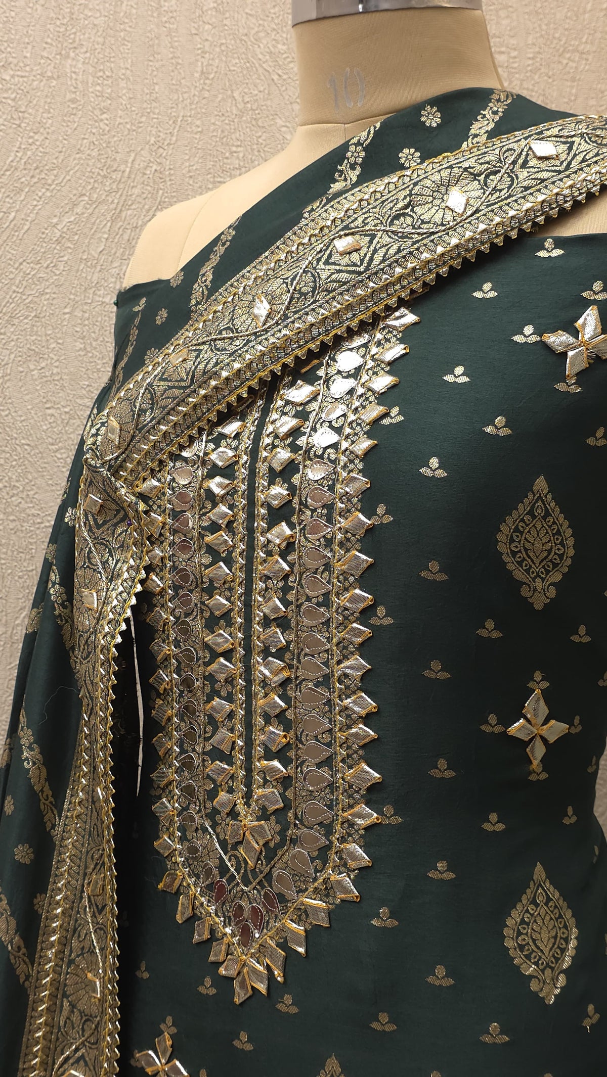 Banarasi Khaddi Dola Silk Suit 2.0