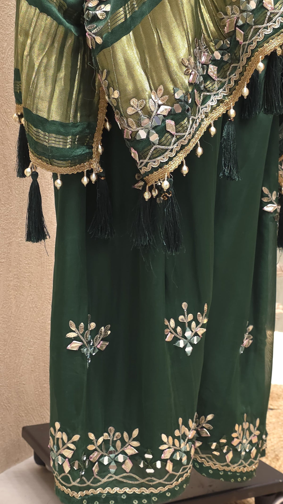 Pure Gajji Silk Readymade Handwork Kaftan